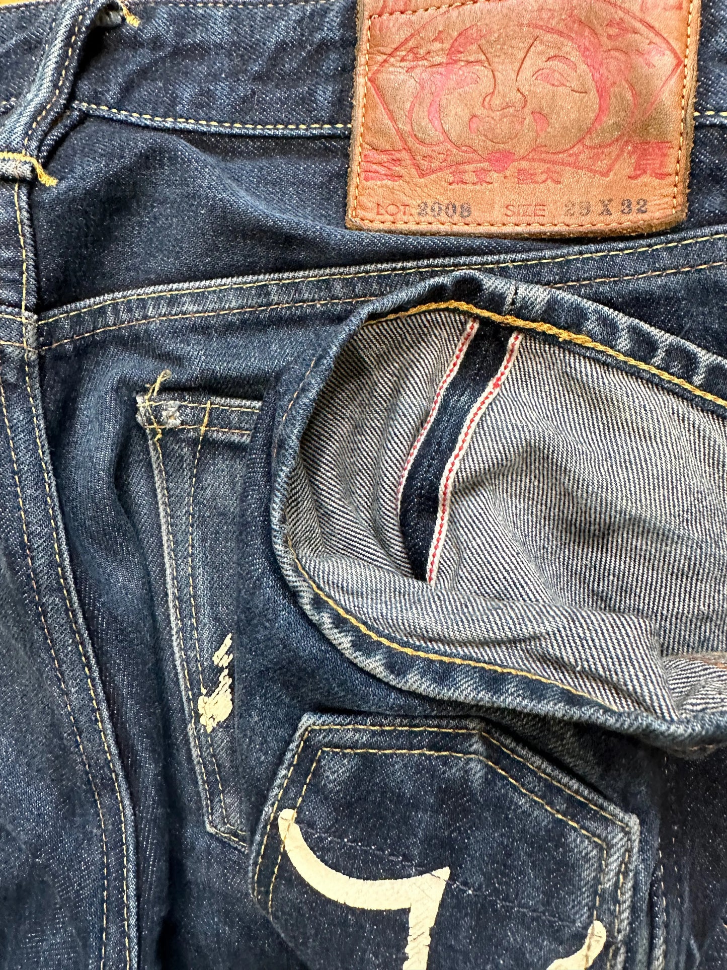 JEANS EVISU DAICOCK - W29 X L29 - BELYBENT
