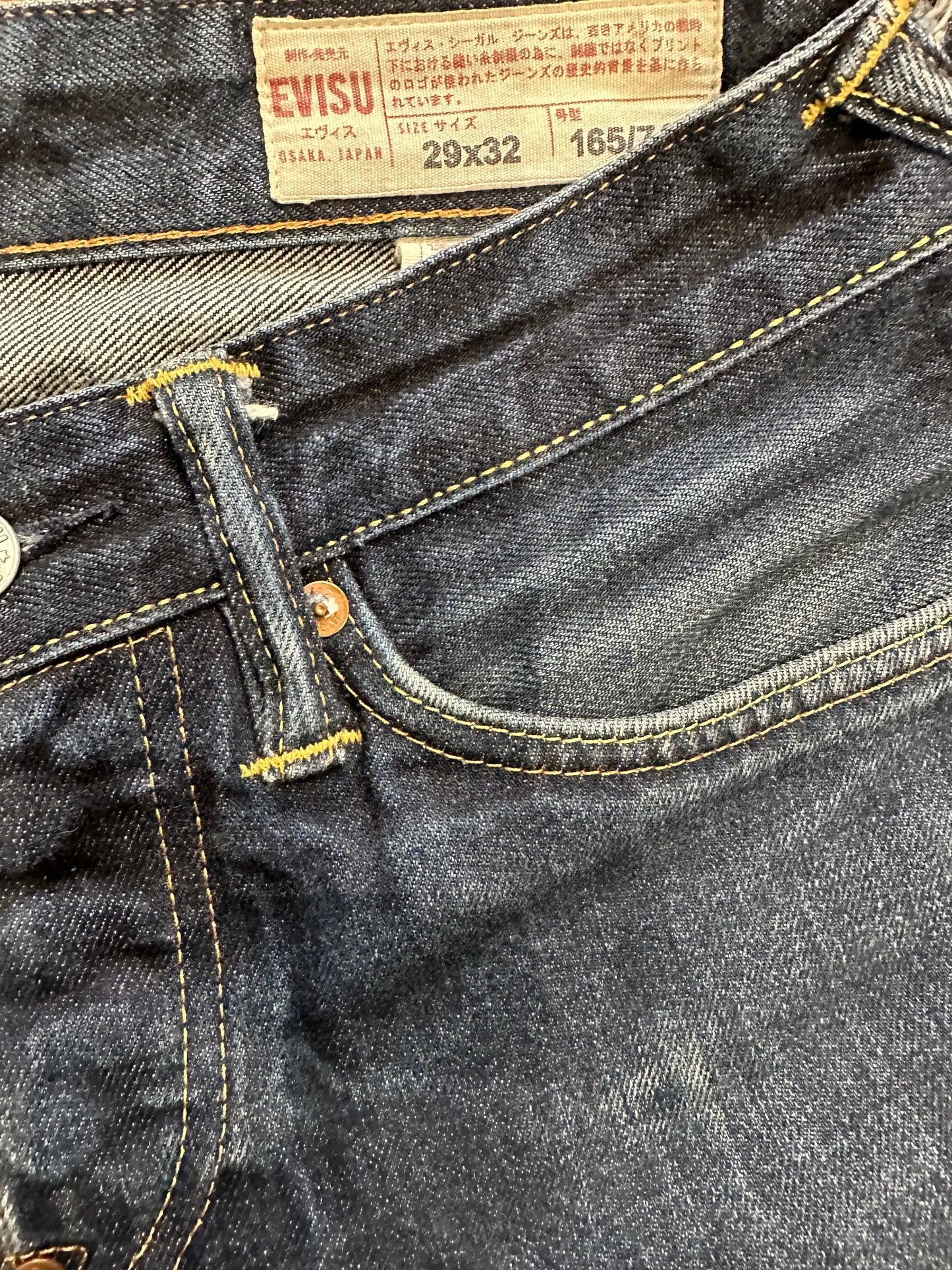 JEANS EVISU DAICOCK - W29 X L29 - BELYBENT