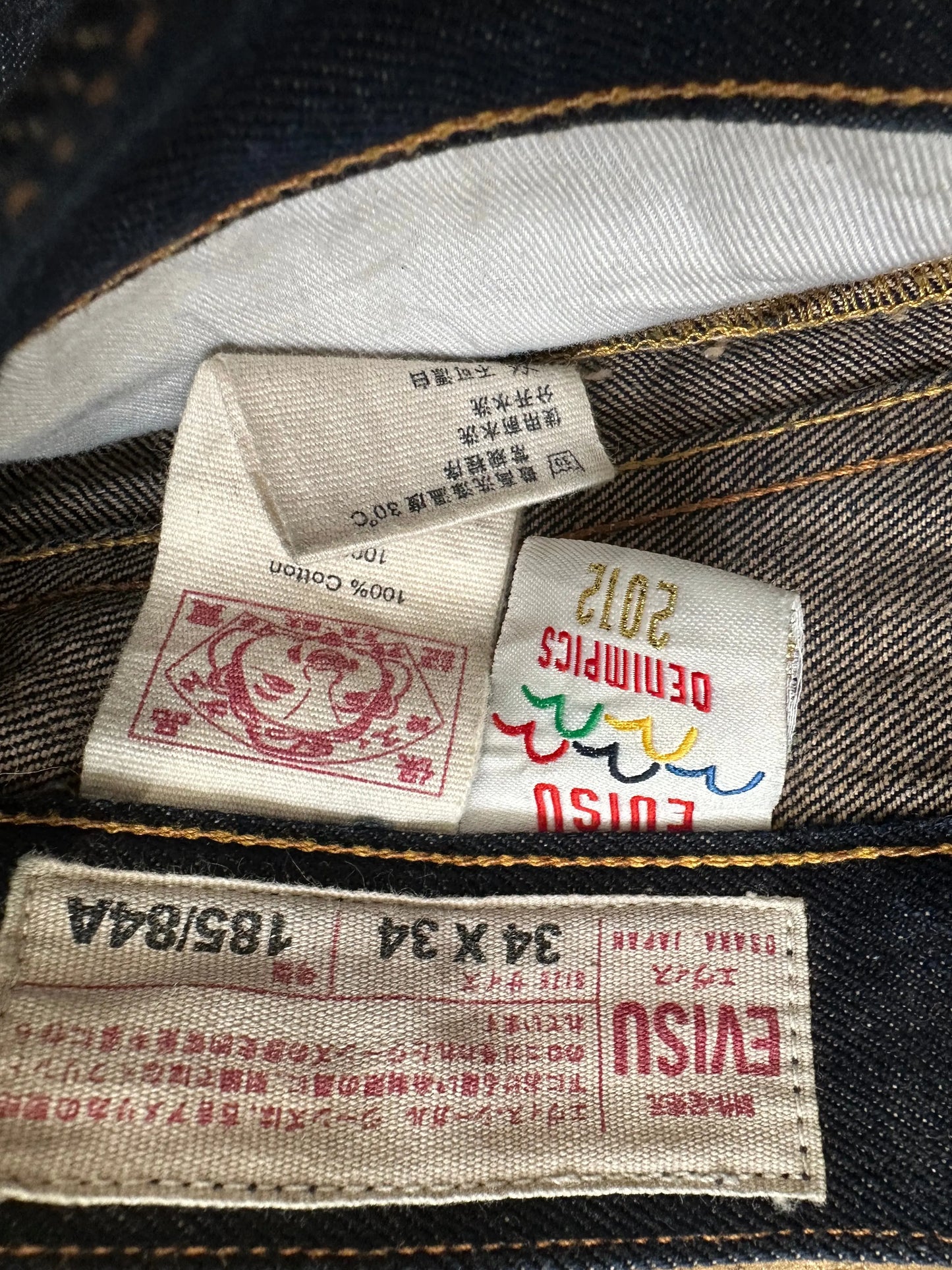 JEANS EVISU DAICOCK - W34 X L32 - BELYBENT
