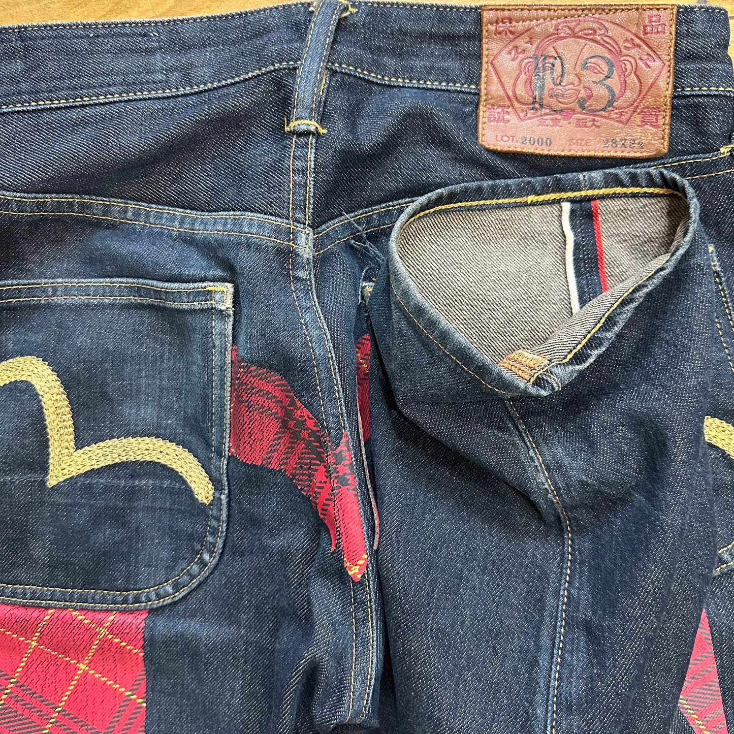 JEANS EVISU DAICOCK - W28 X L30 - BELYBENT