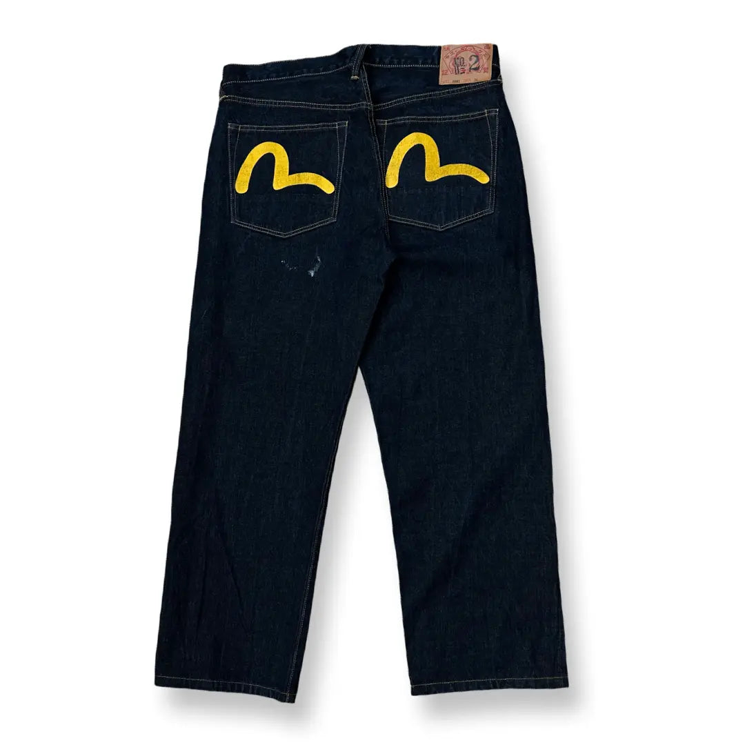 JEAN EVISU SEAGULL - W36 X L30 - BELYBENT
