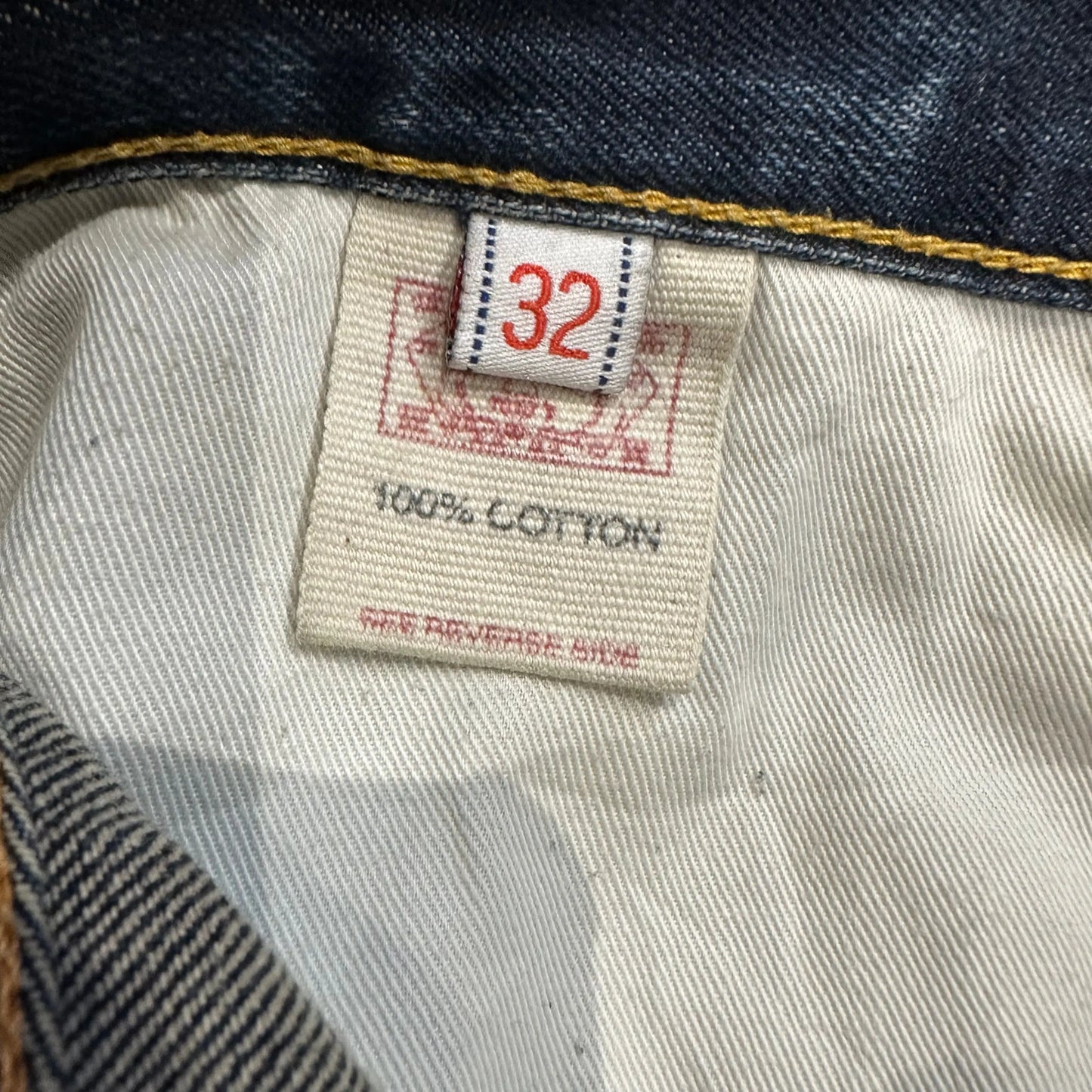JEAN EVISU DAICOCK - W32 X L32 - BELYBENT