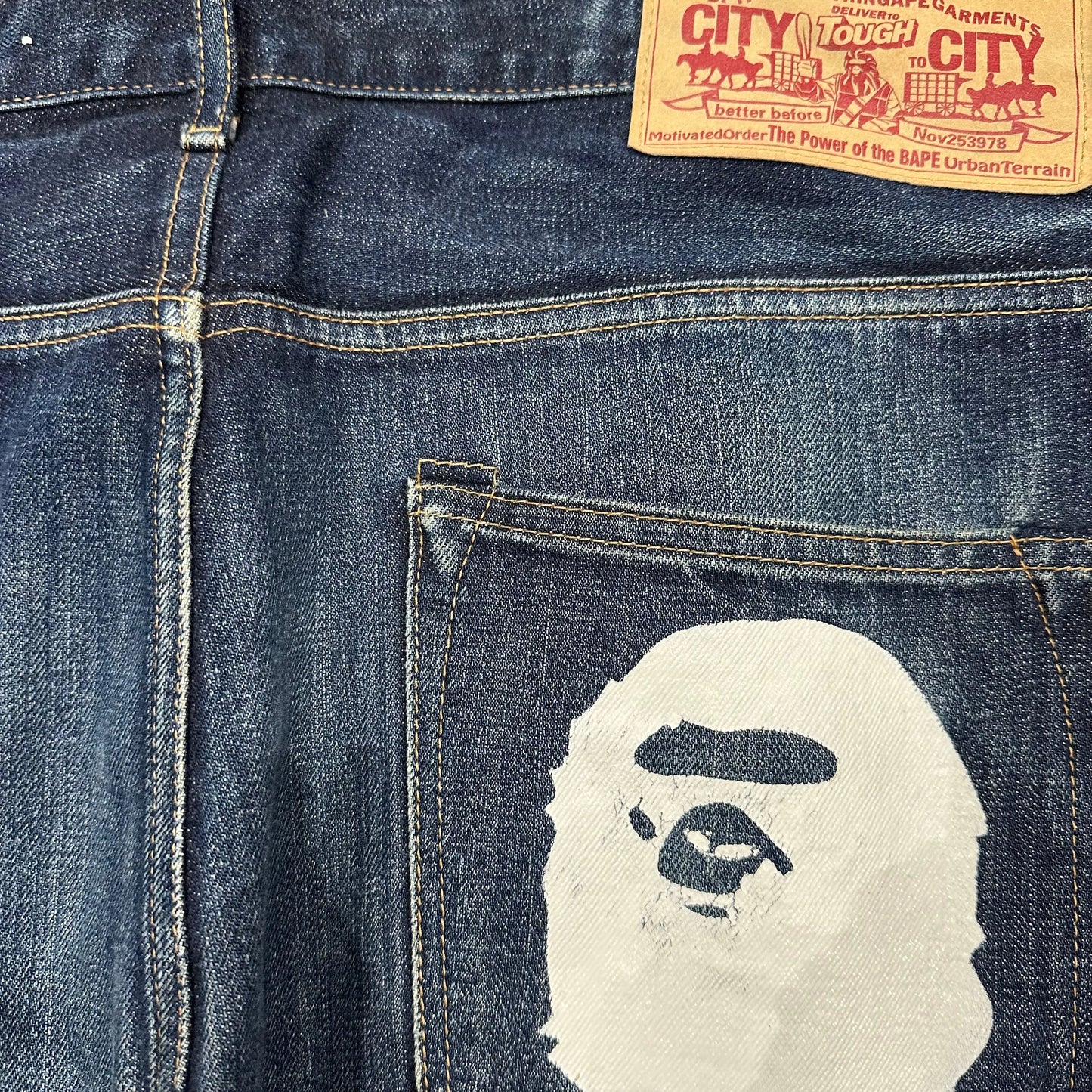 JEAN BAPE - W38 X L30 BAPE