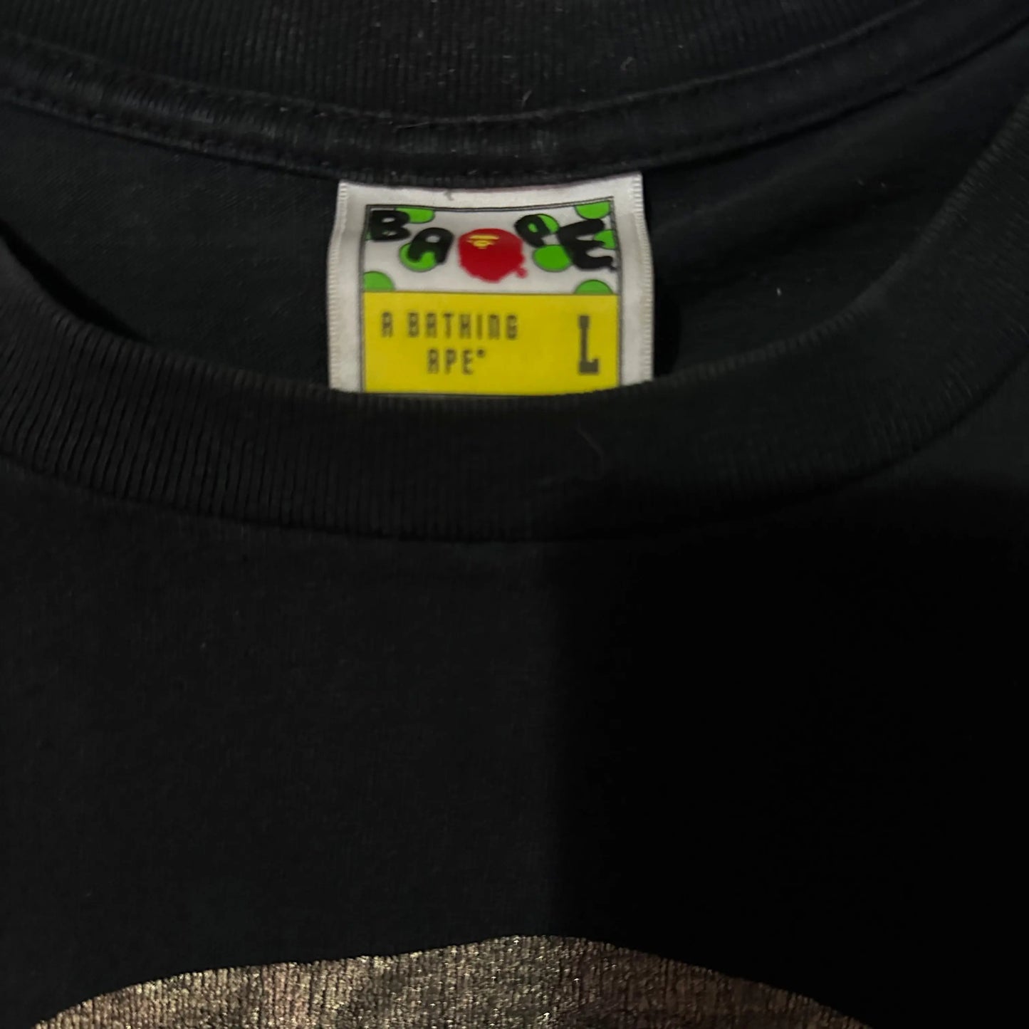 T-SHIRT BAPE - L BAPE