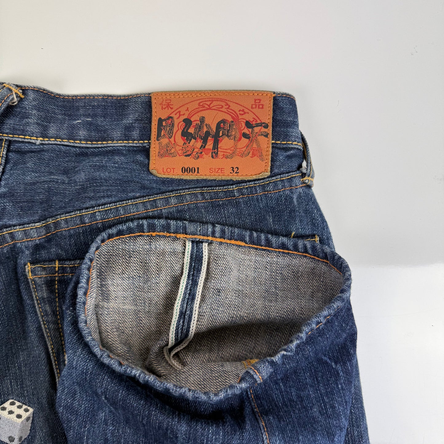 JEAN EVISU DAICOCK - W32XL32 EVISU