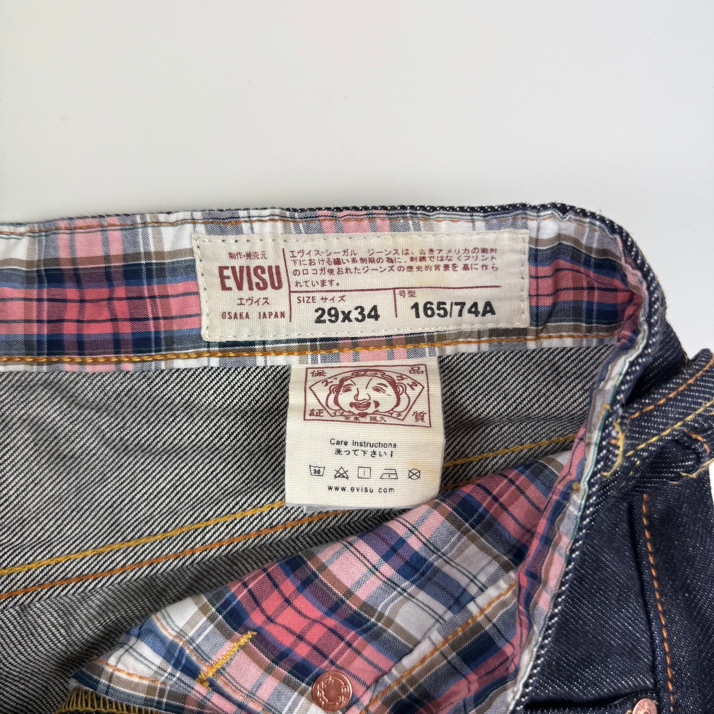 JEAN EVISU SEAGULL - W29XL34 EVISU