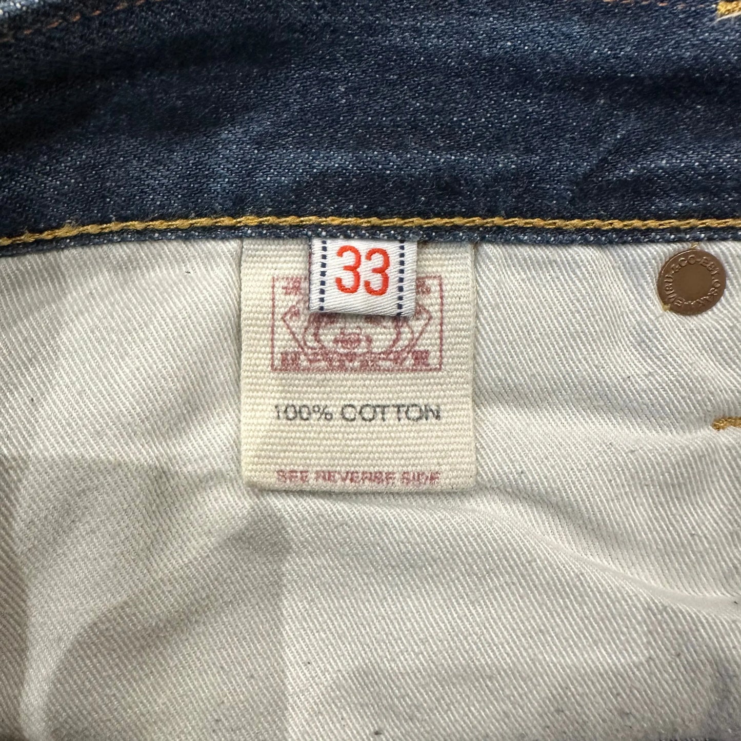 JEAN EVISU DAICOCK - W33 X L28 EVISU