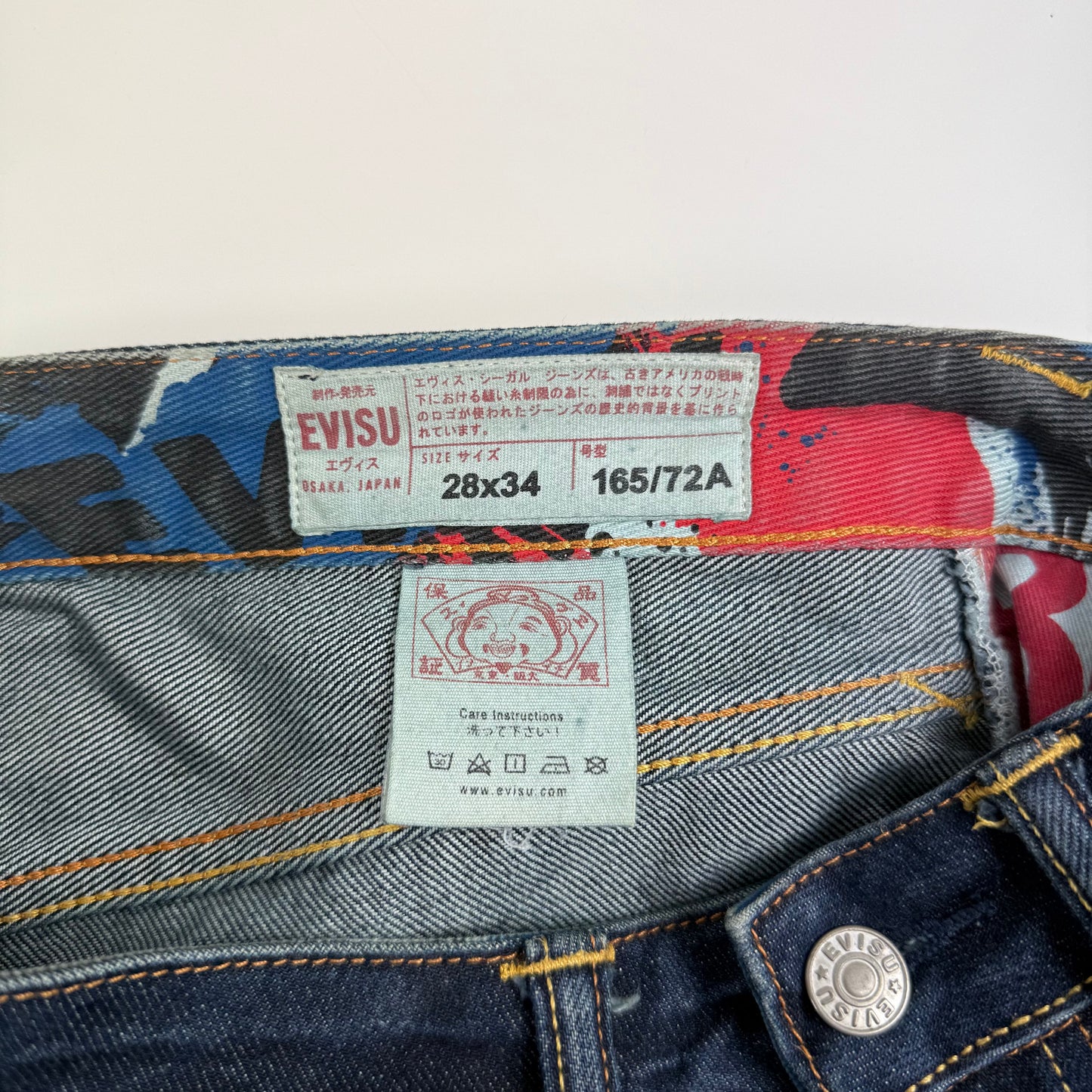 JEAN EVISU DAICOCK - W28XL34 EVISU