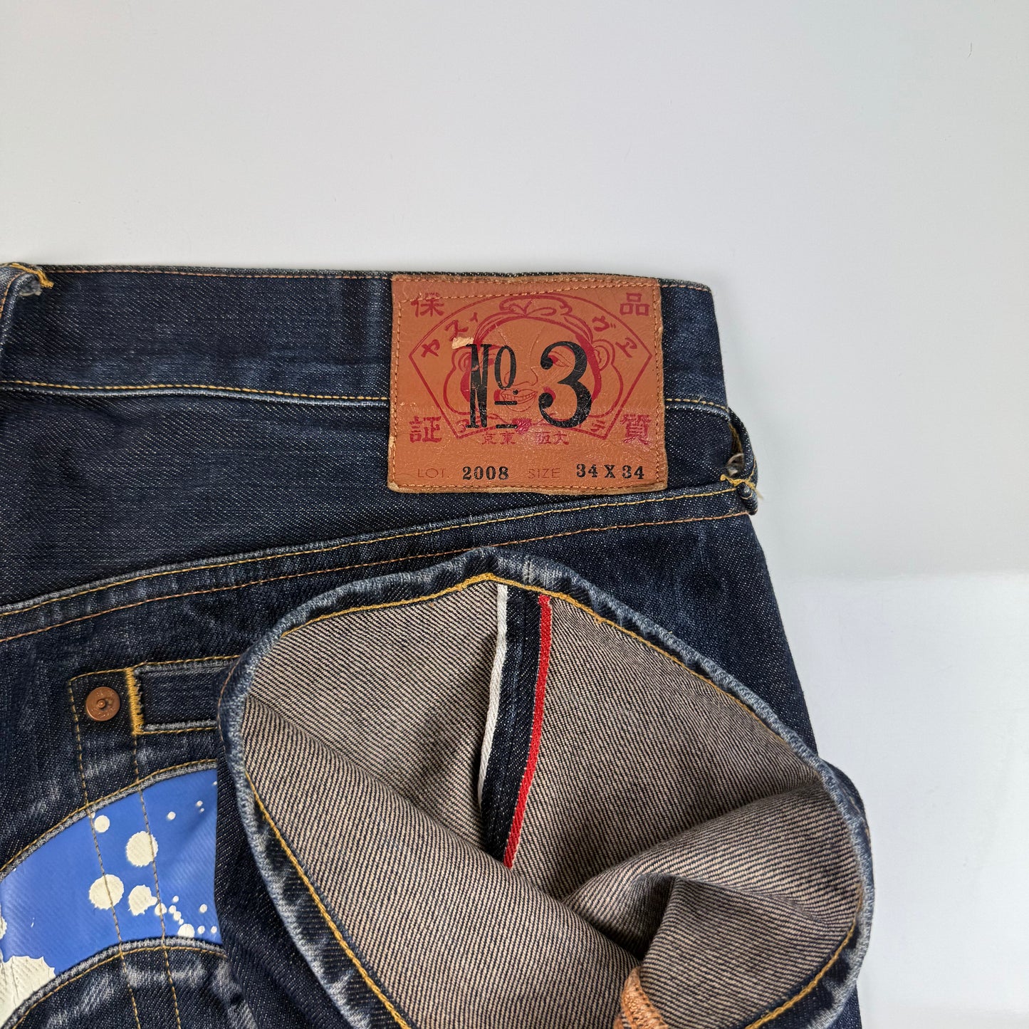JEAN EVISU DAICOCK - W34XL34 EVISU