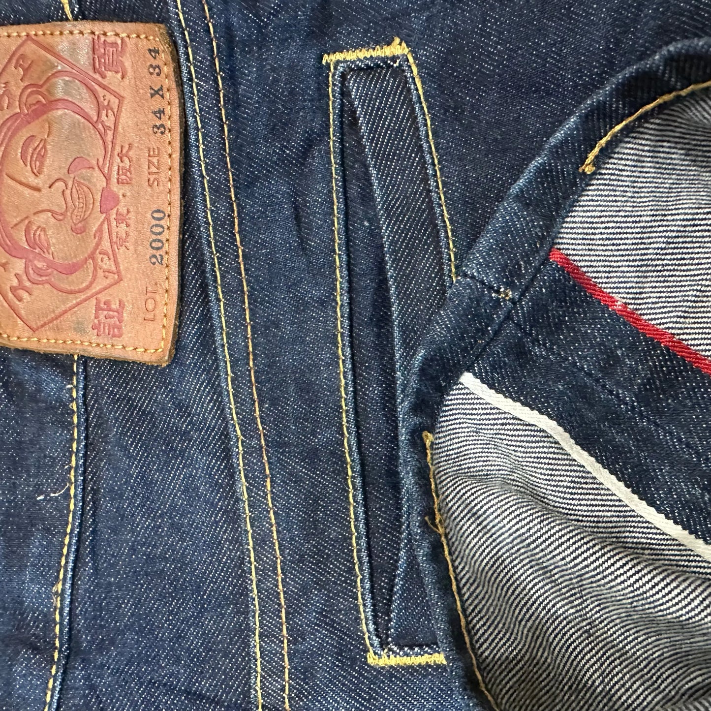 JEAN EVISU DAICOCK - W32 X L32 EVISU