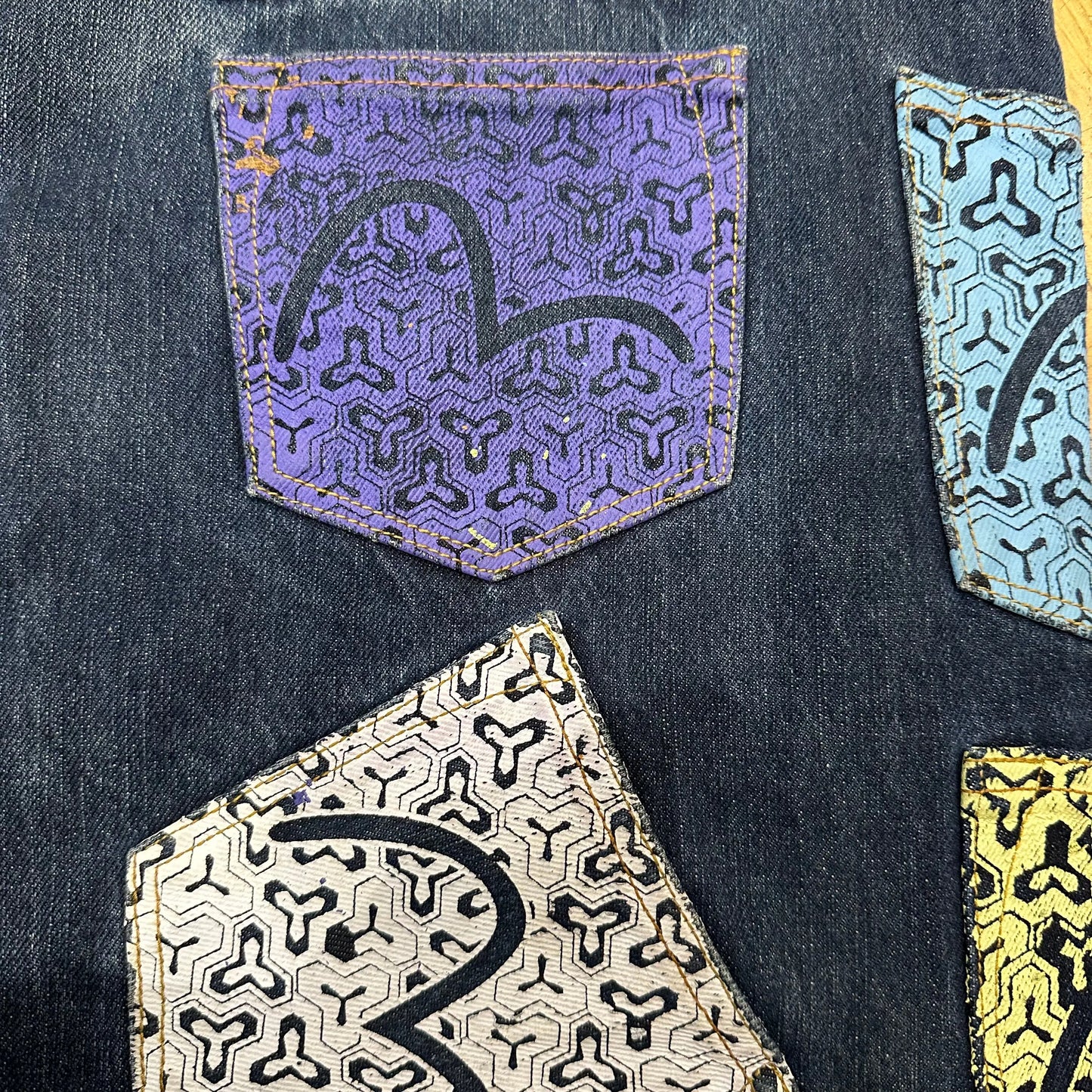 JEAN EVISU DAICOCK - W33 X L29 EVISU