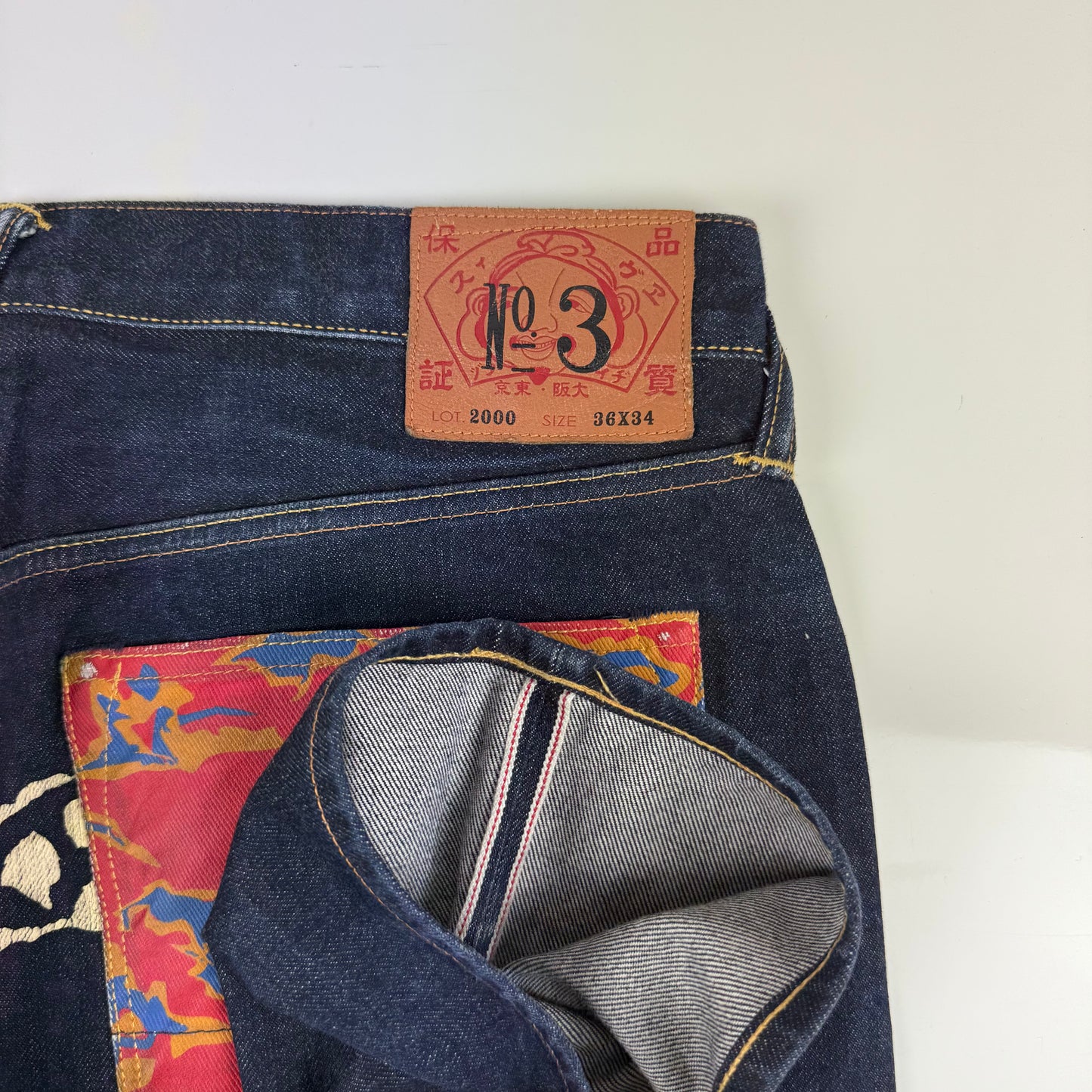 JEAN EVISU DAICOCK - W36XL34 EVISU