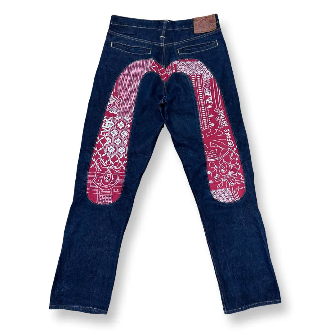 JEAN EVISU DAICOCK - W32 X L32 EVISU