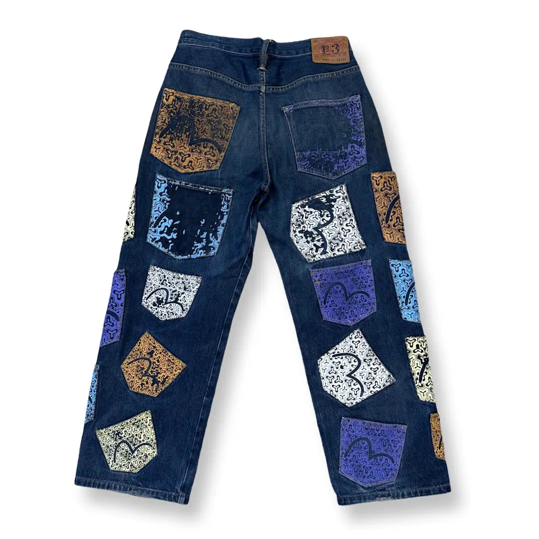 JEAN EVISU DAICOCK - W33 X L29 EVISU