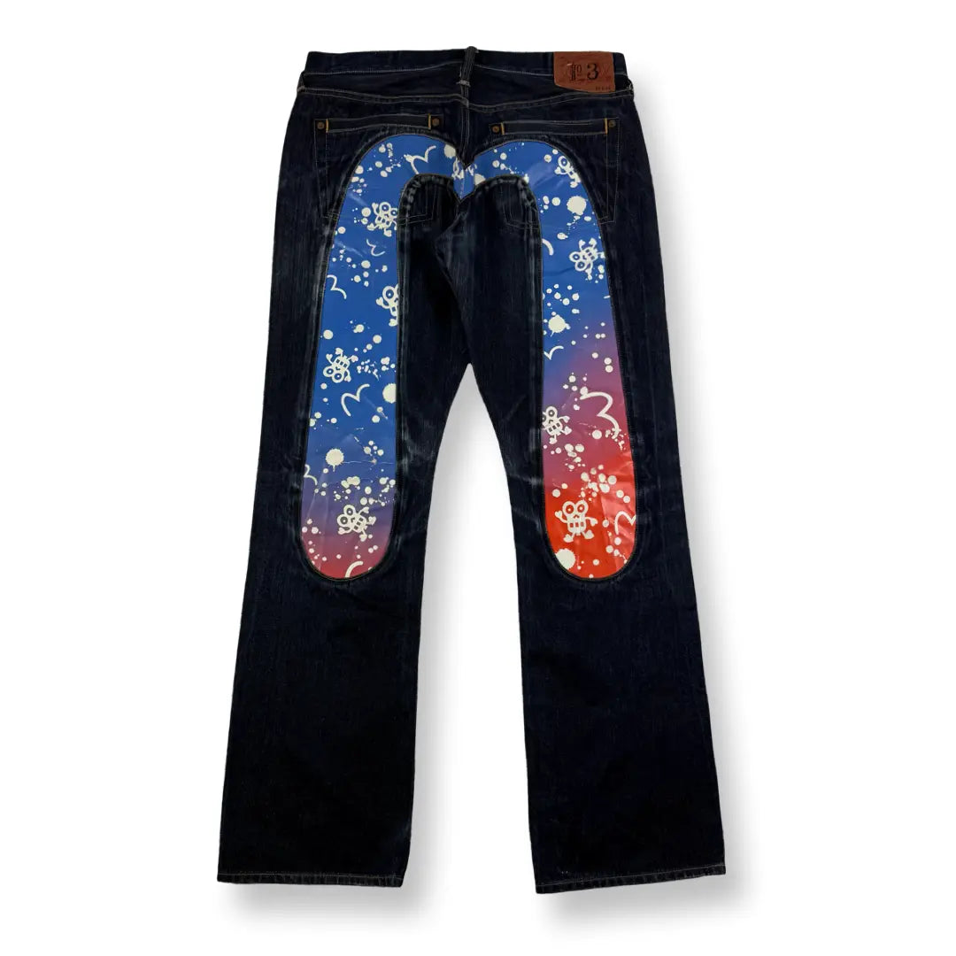 JEAN EVISU DAICOCK - W34XL34 EVISU