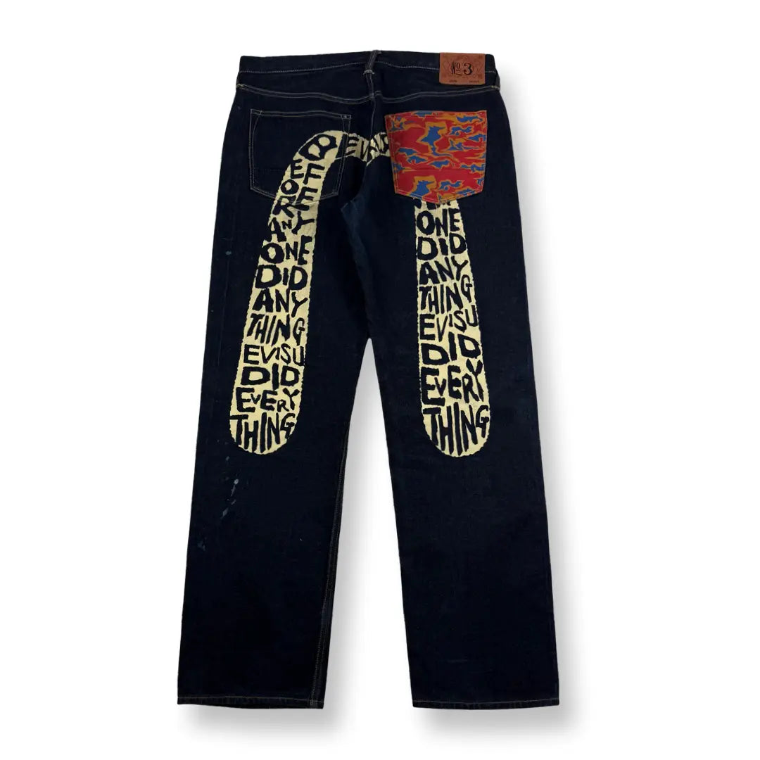 JEAN EVISU DAICOCK - W36XL34 EVISU
