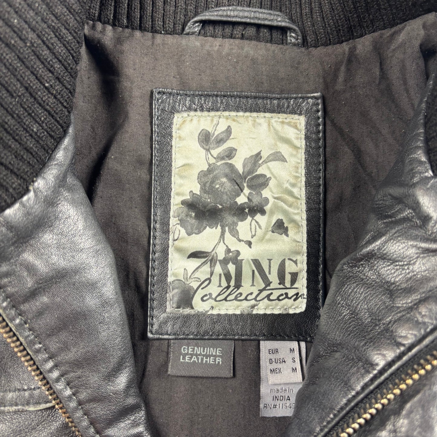 VESTE EN CUIR - S BELYBENT