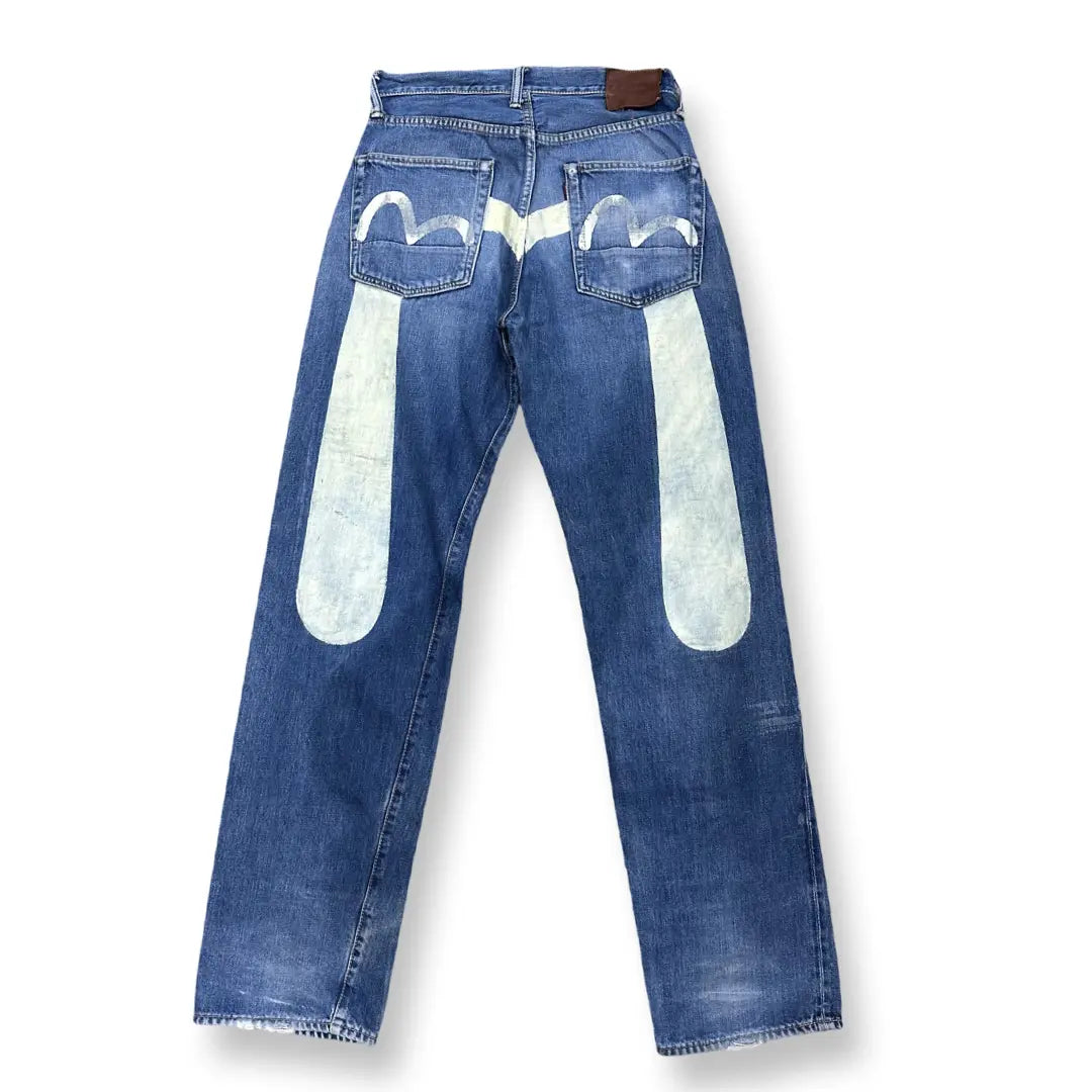 JEAN EVISU DAICOCK - W26 X L30 - BELYBENT