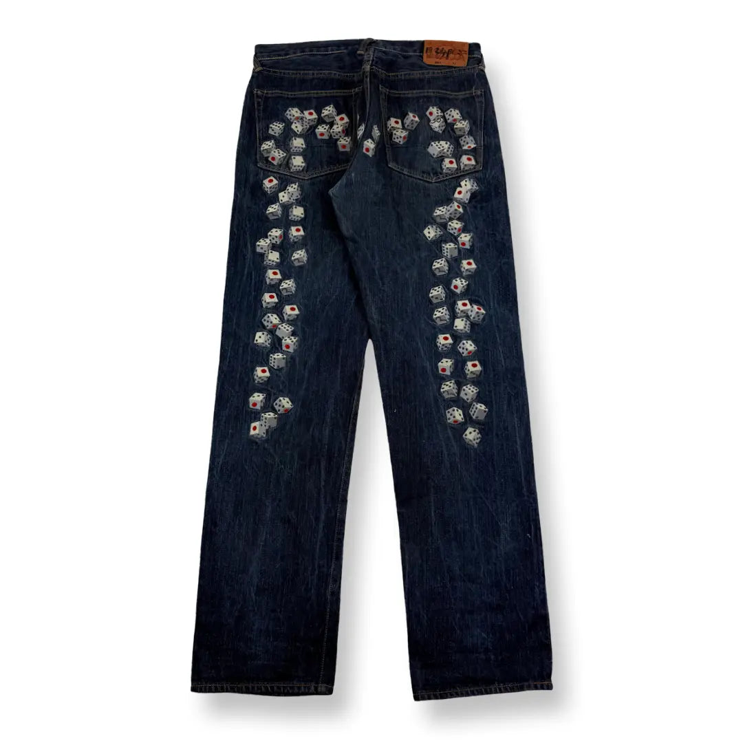 JEAN EVISU DAICOCK - W32XL32 EVISU