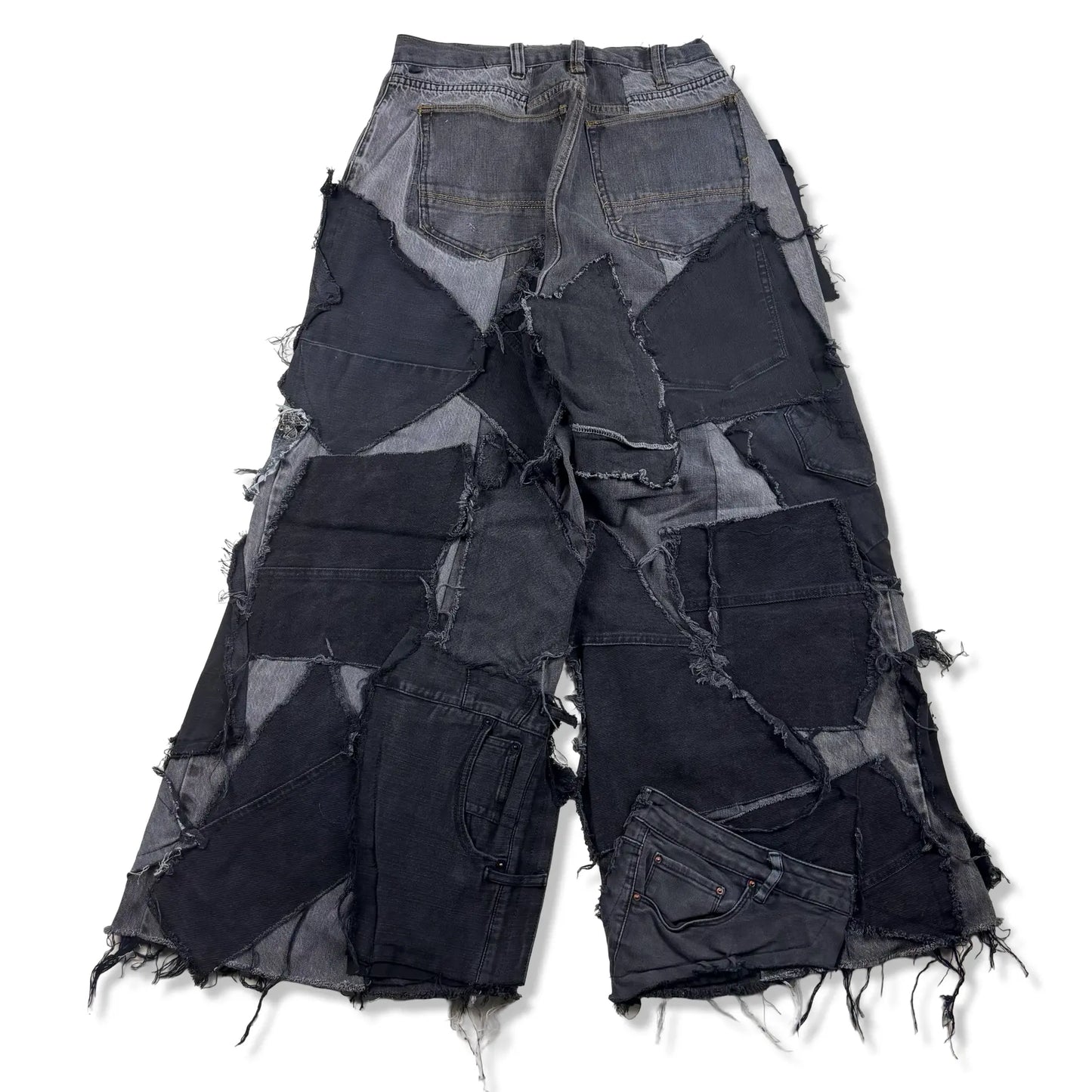 BAGGY PATCHWORK - W32 BELYBENT