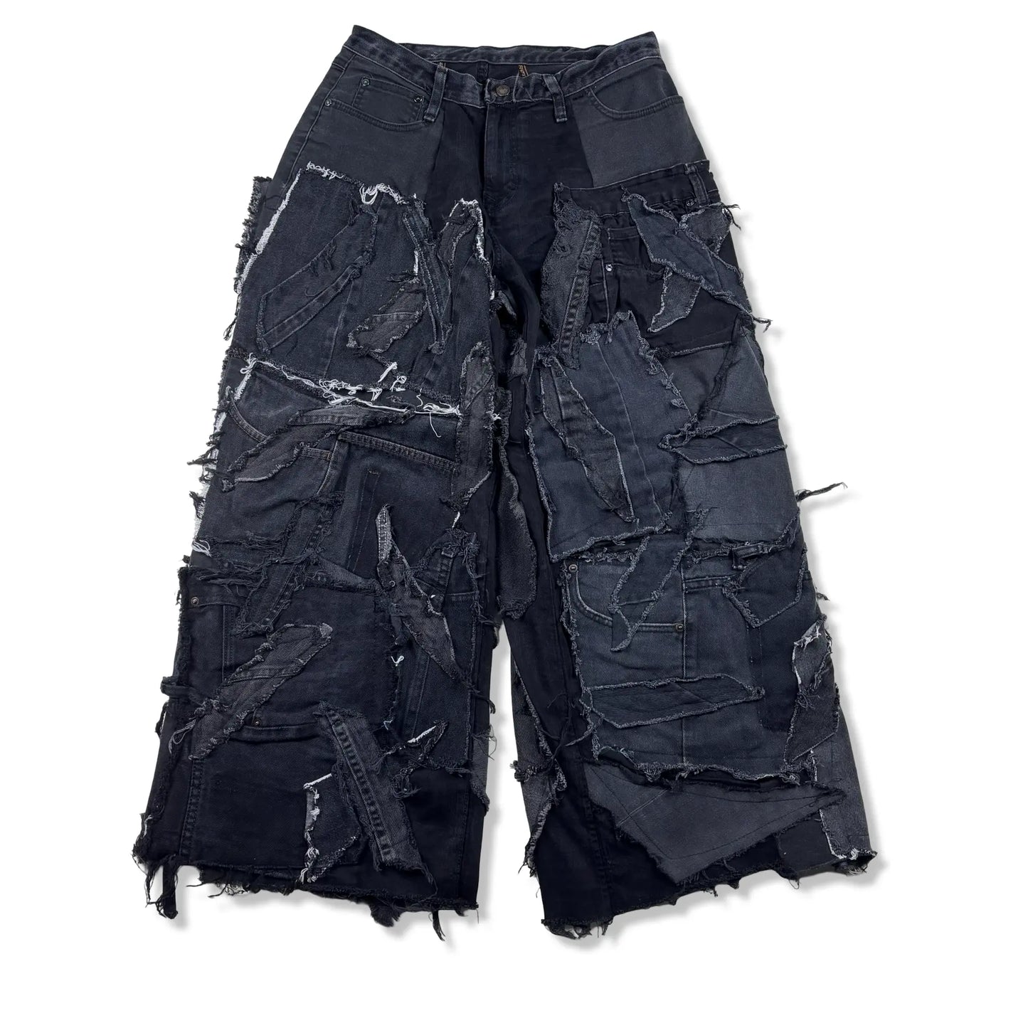 BAGGY PATCHWORK - W32 BELYBENT