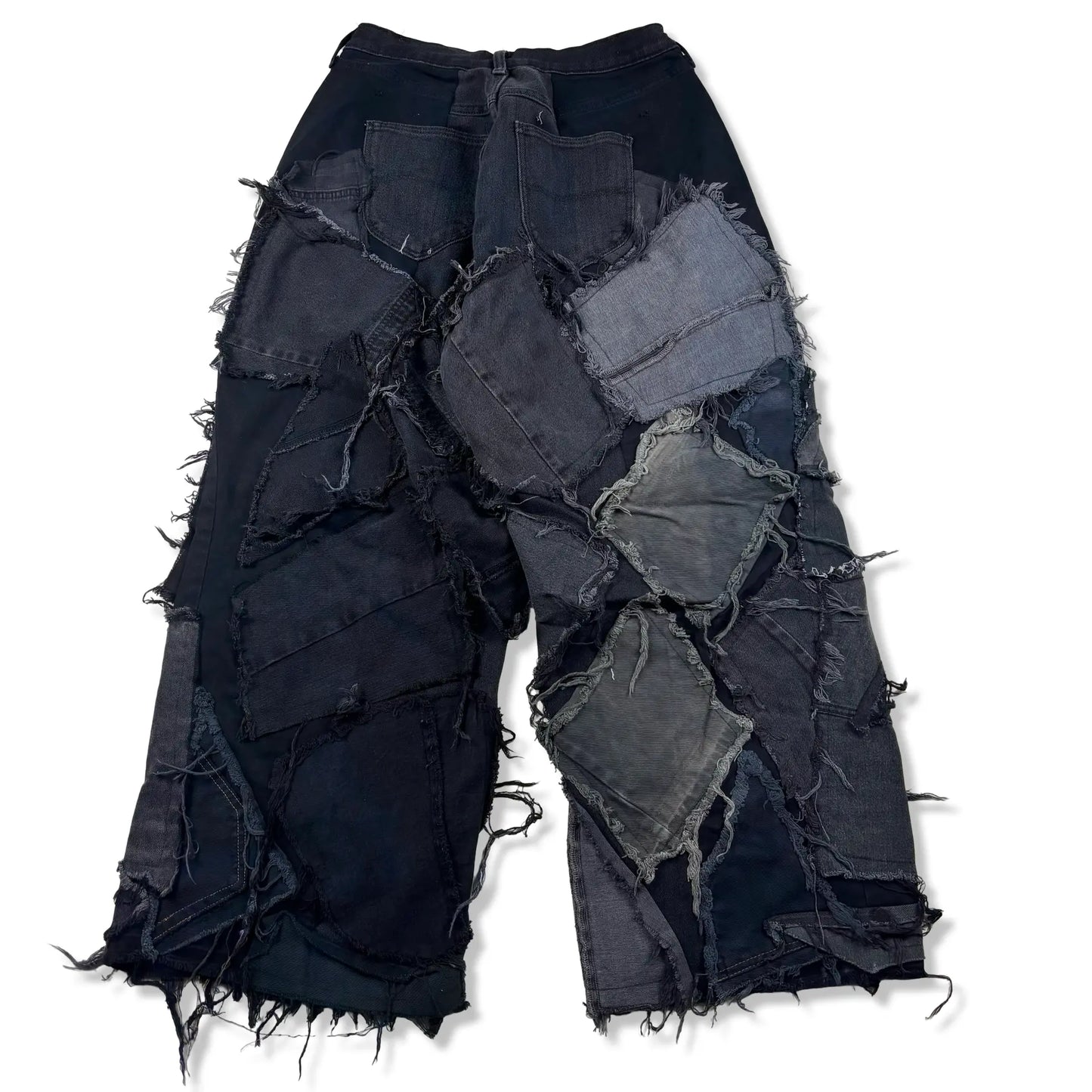 BAGGY PATCHWORK - W32 BELYBENT