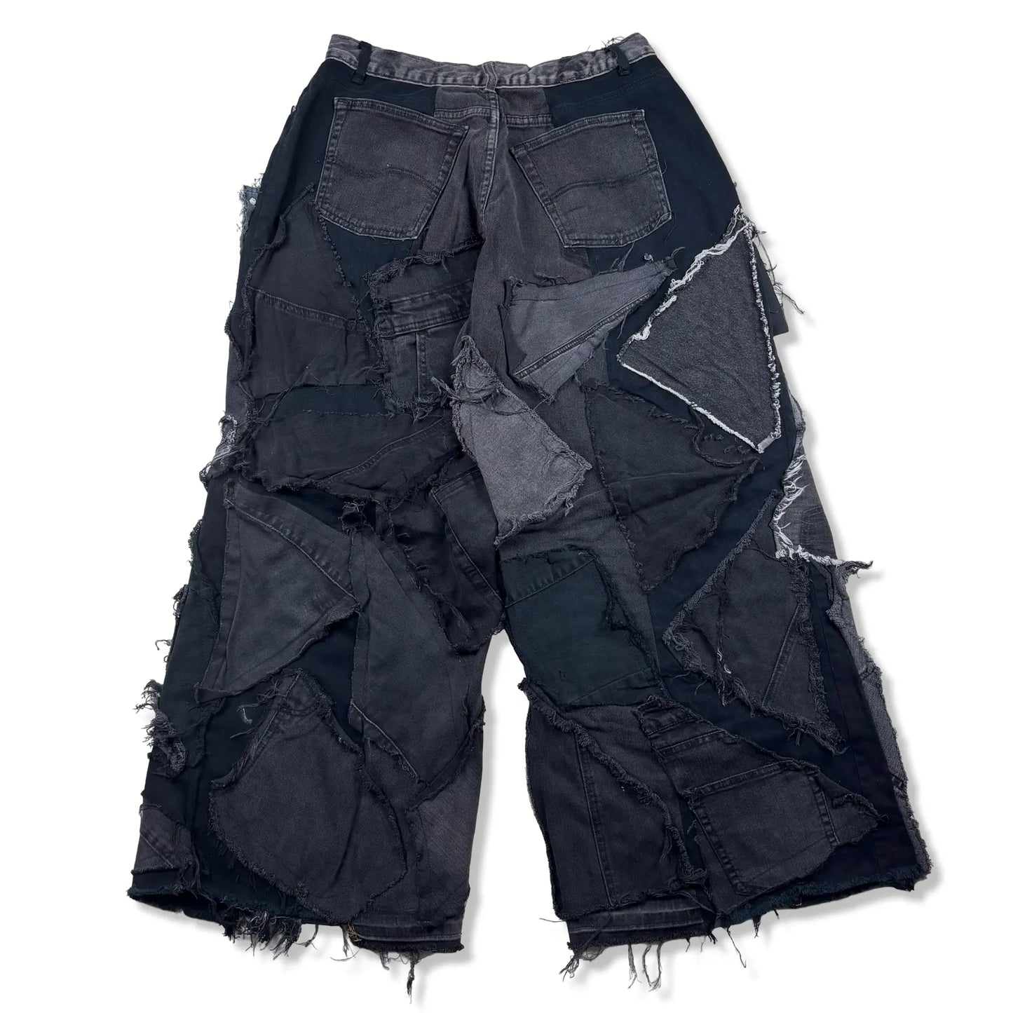 BAGGY PATCHWORK - W32 BELYBENT