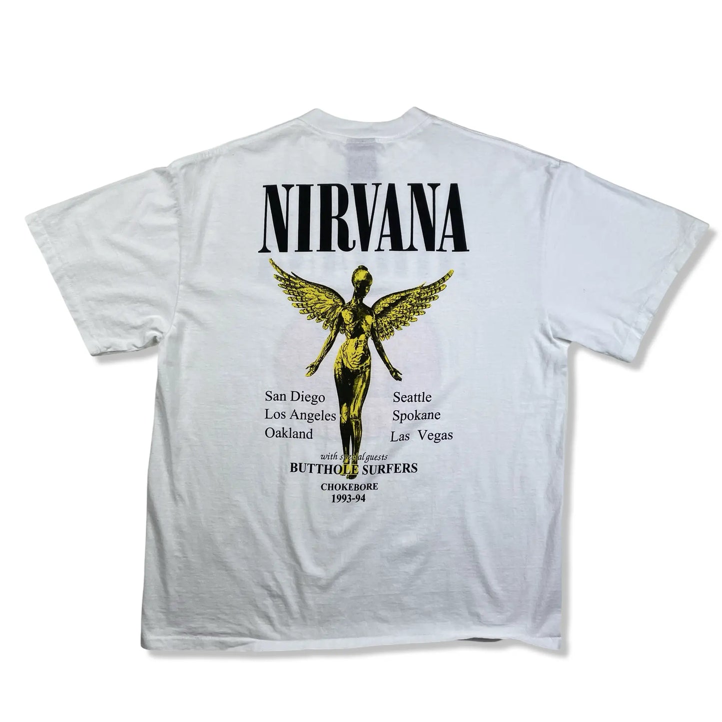 PRINTED T-SHIRT NIRVANA - XL BELYBENT