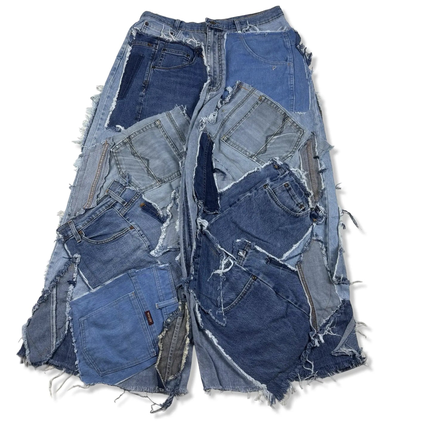 BAGGY PATCHWORK - W34 BELYBENT