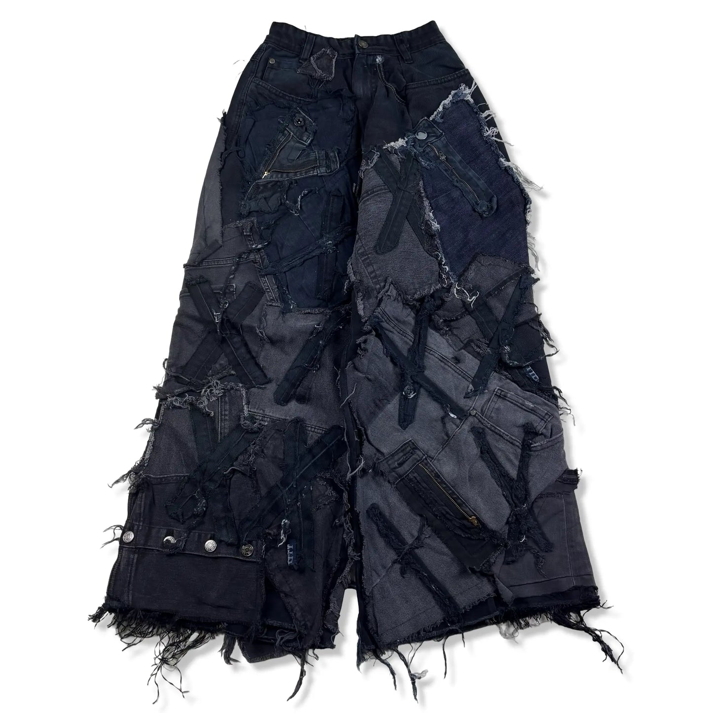 BAGGY PATCHWORK - W32 BELYBENT