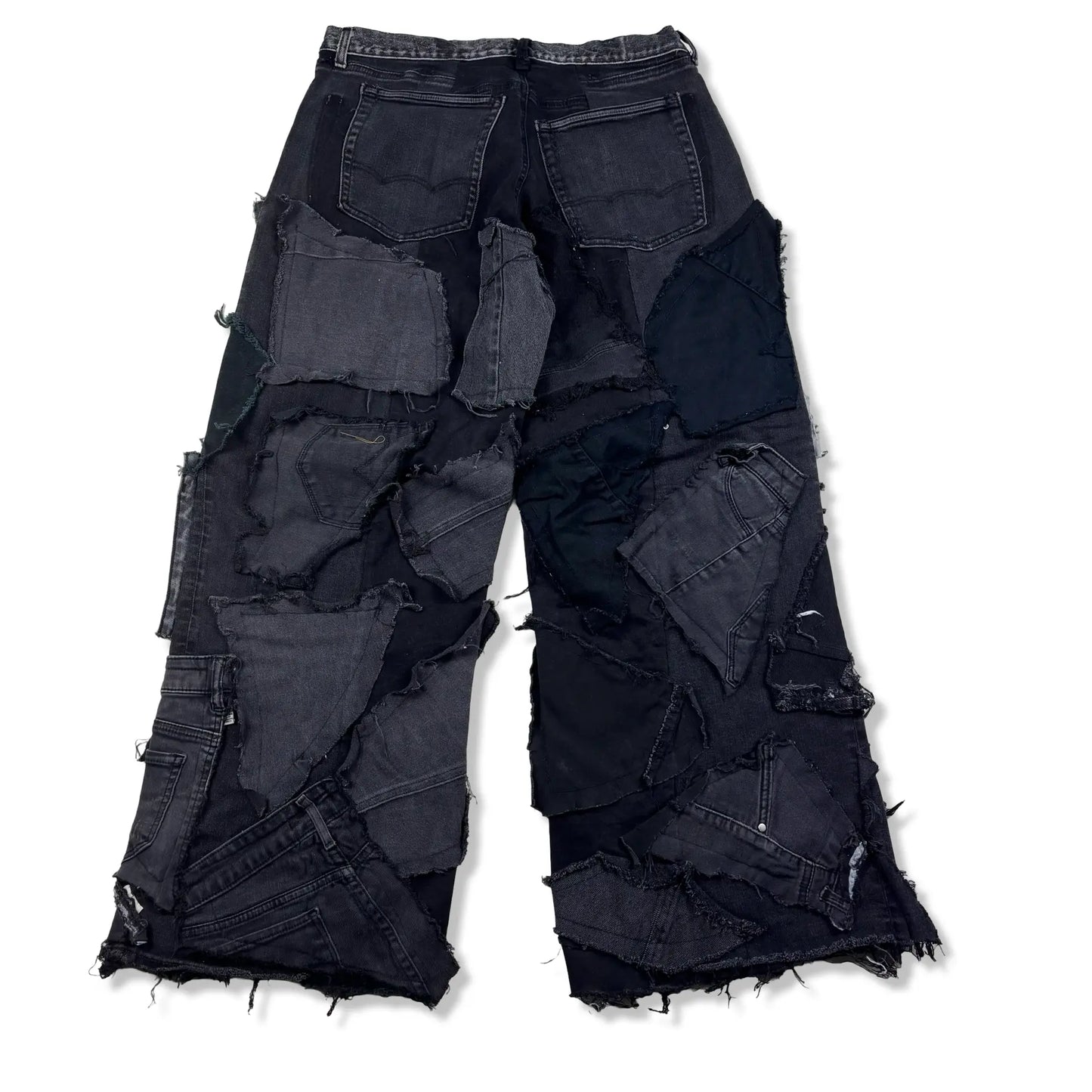 BAGGY PATCHWORK - W32 BELYBENT
