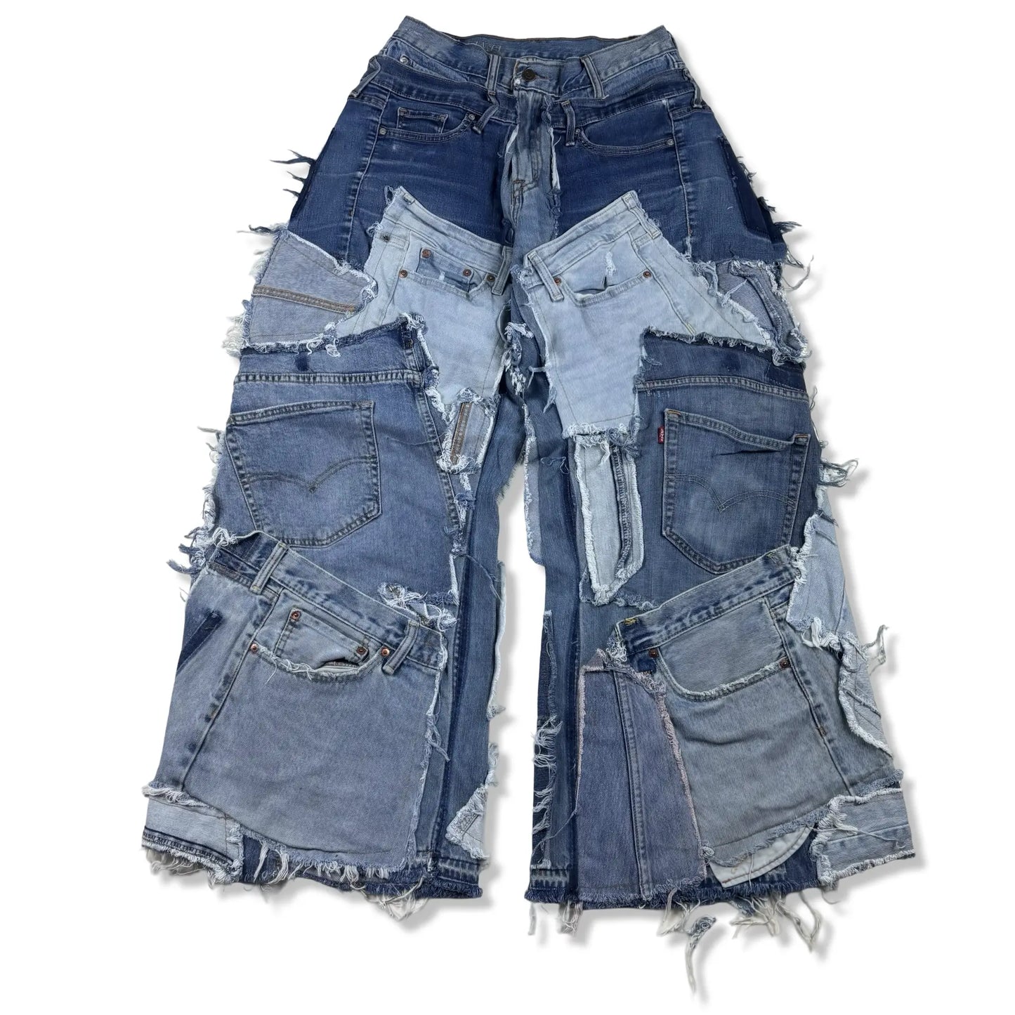 BAGGY PATCHWORK - W30 BELYBENT