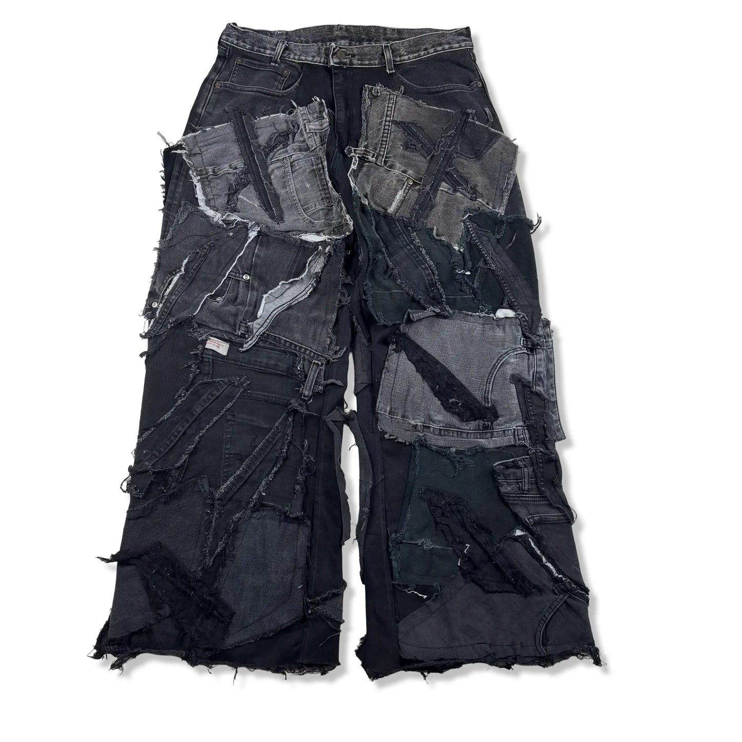 BAGGY PATCHWORK - W32 BELYBENT