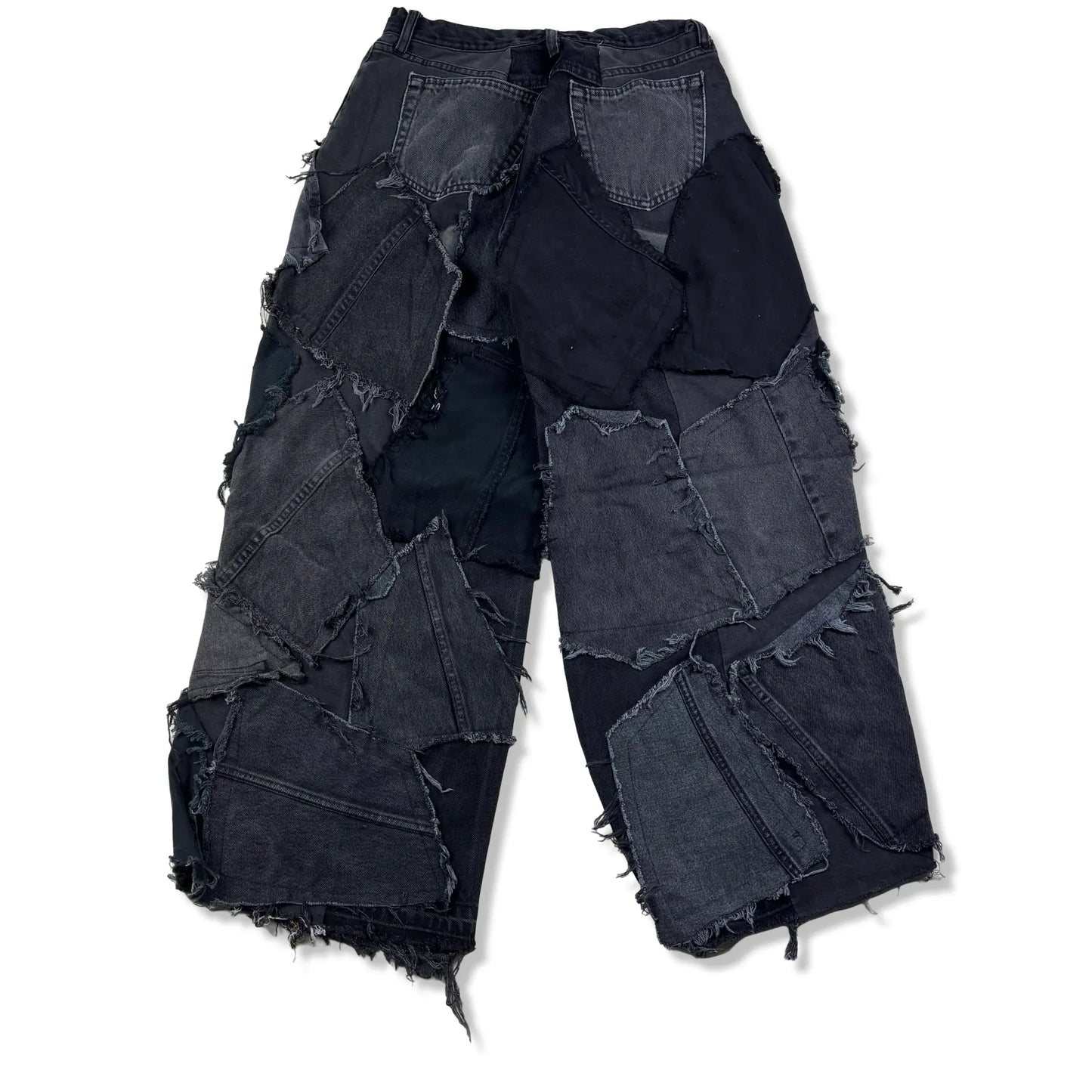 BAGGY PATCHWORK - W32 BELYBENT