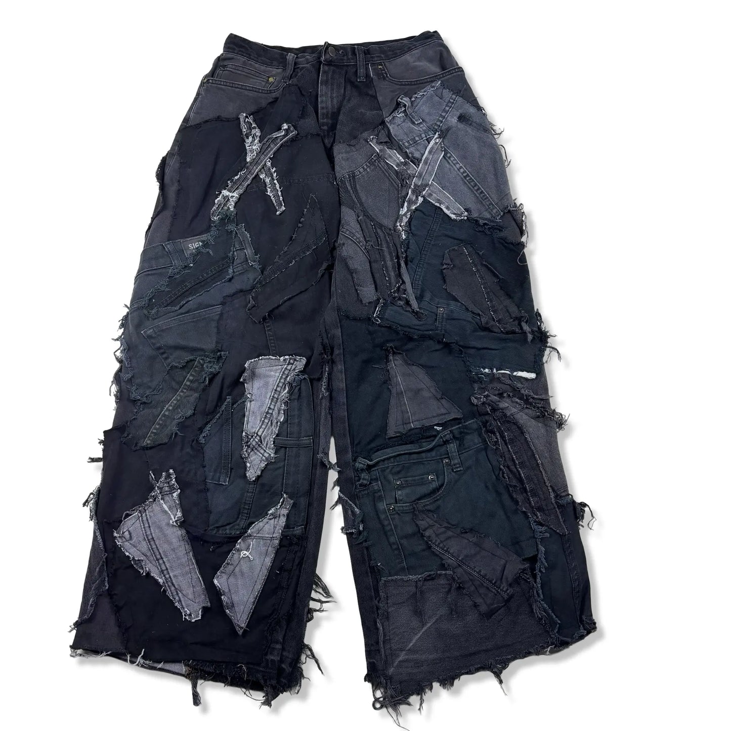 BAGGY PATCHWORK - W32 BELYBENT