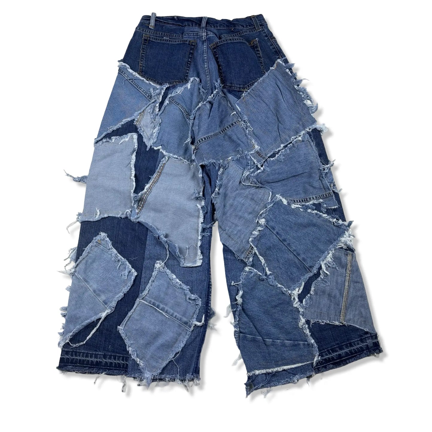BAGGY PATCHWORK - W32 BELYBENT