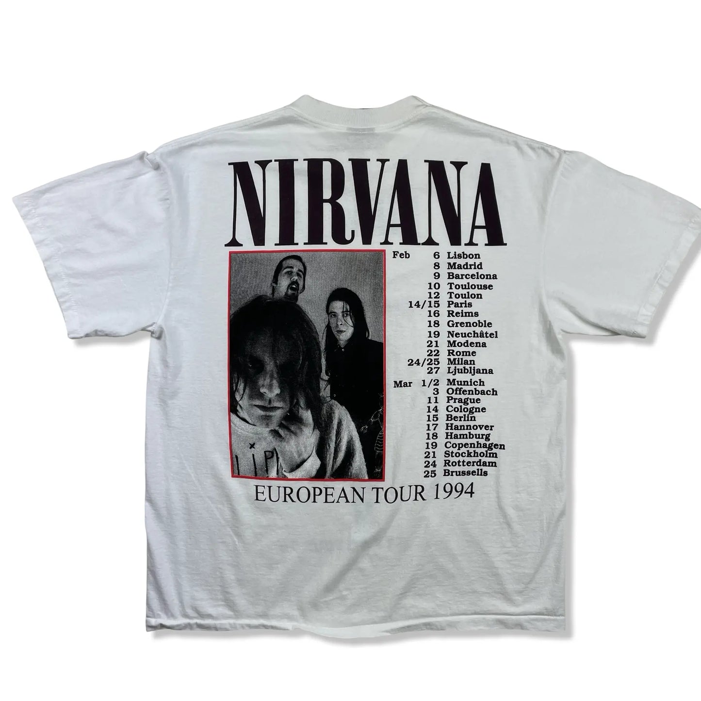 PRINTED T-SHIRT NIRVANA - XL BELYBENT
