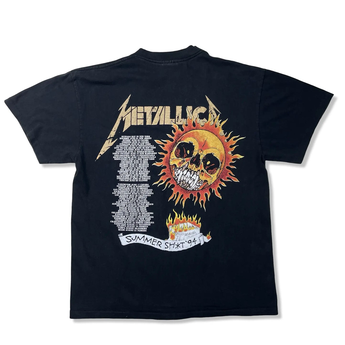 PRINTED T-SHIRT METALLICA - L BELYBENT