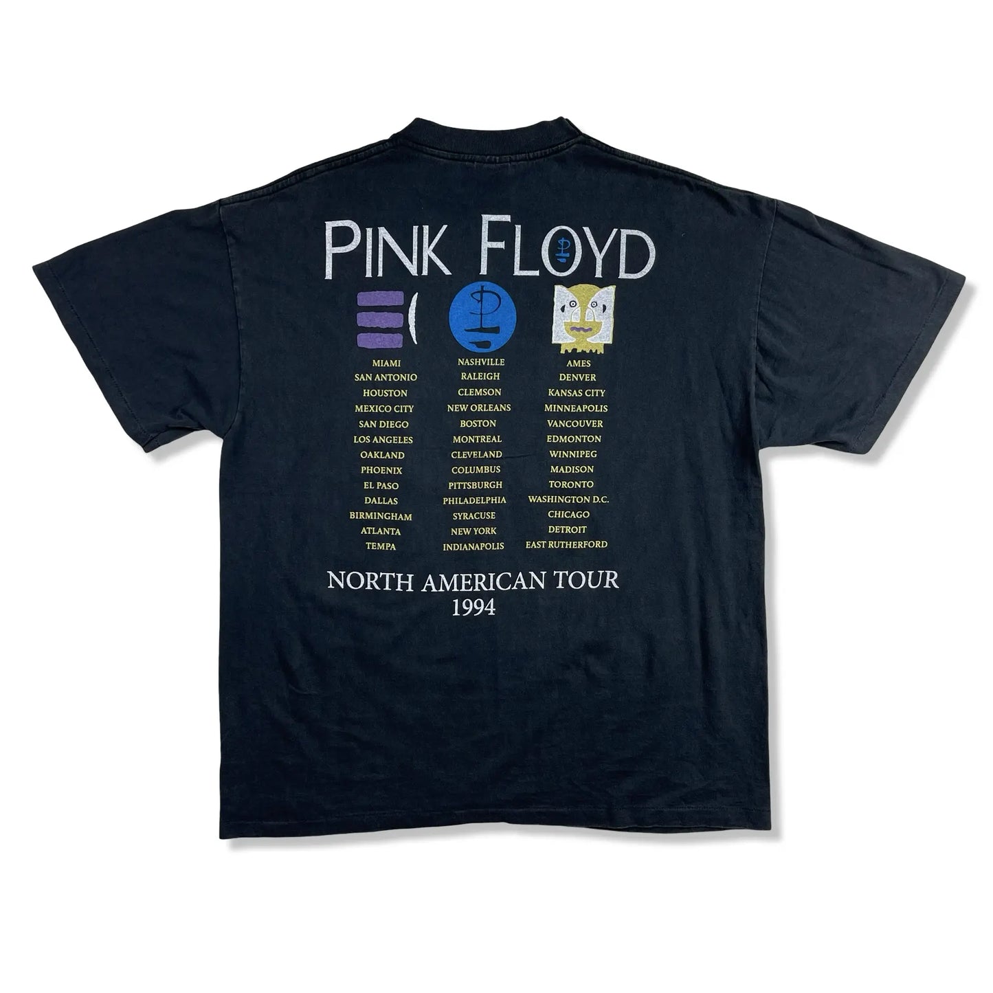 PRINTED T-SHIRT PINK FLOYD -XL BELYBENT
