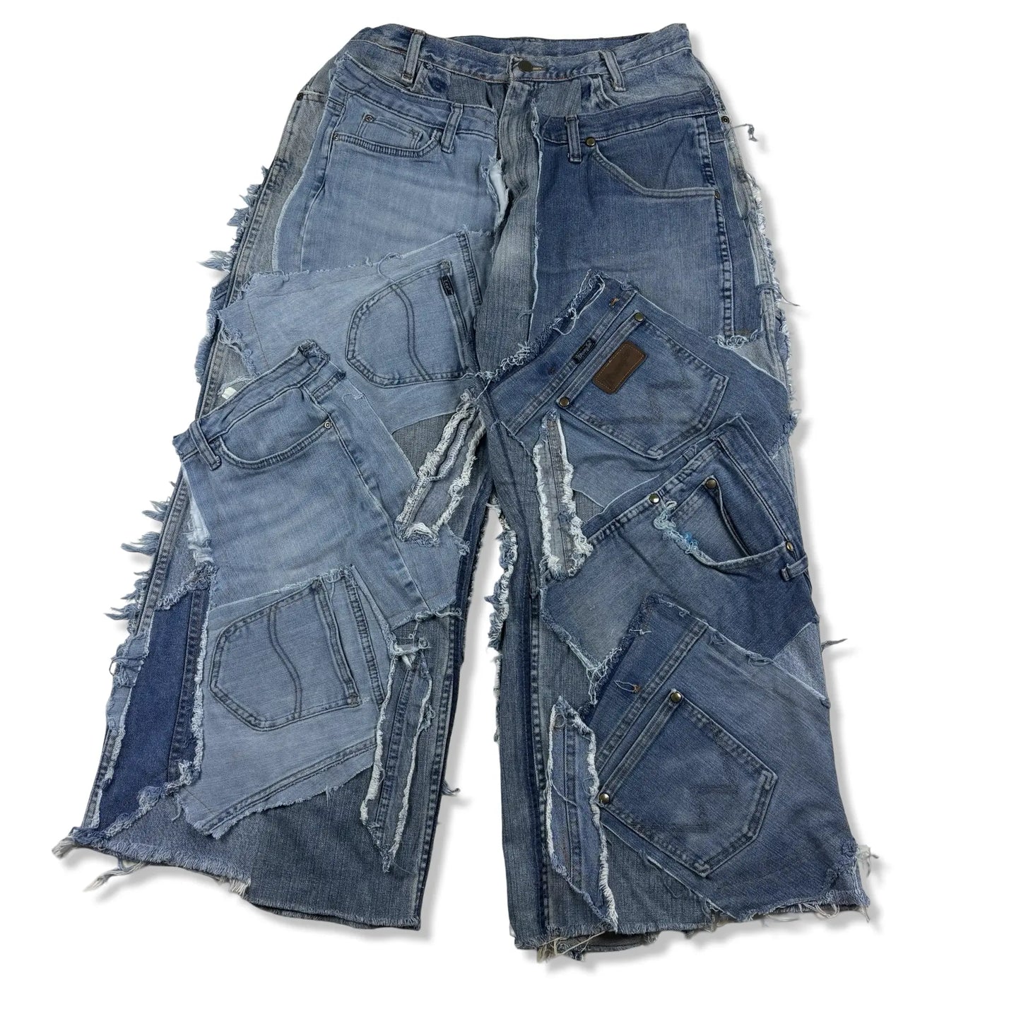 BAGGY PATCHWORK - W34 BELYBENT