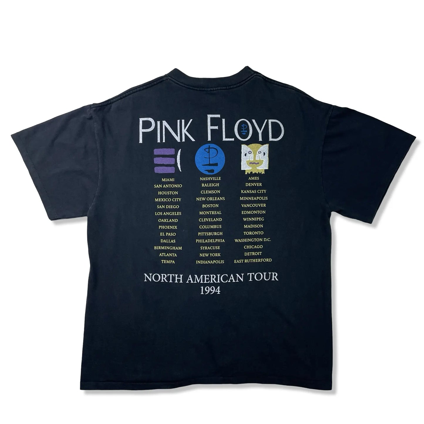 PRINTED T-SHIRT PINKFLOYD - XL BELYBENT