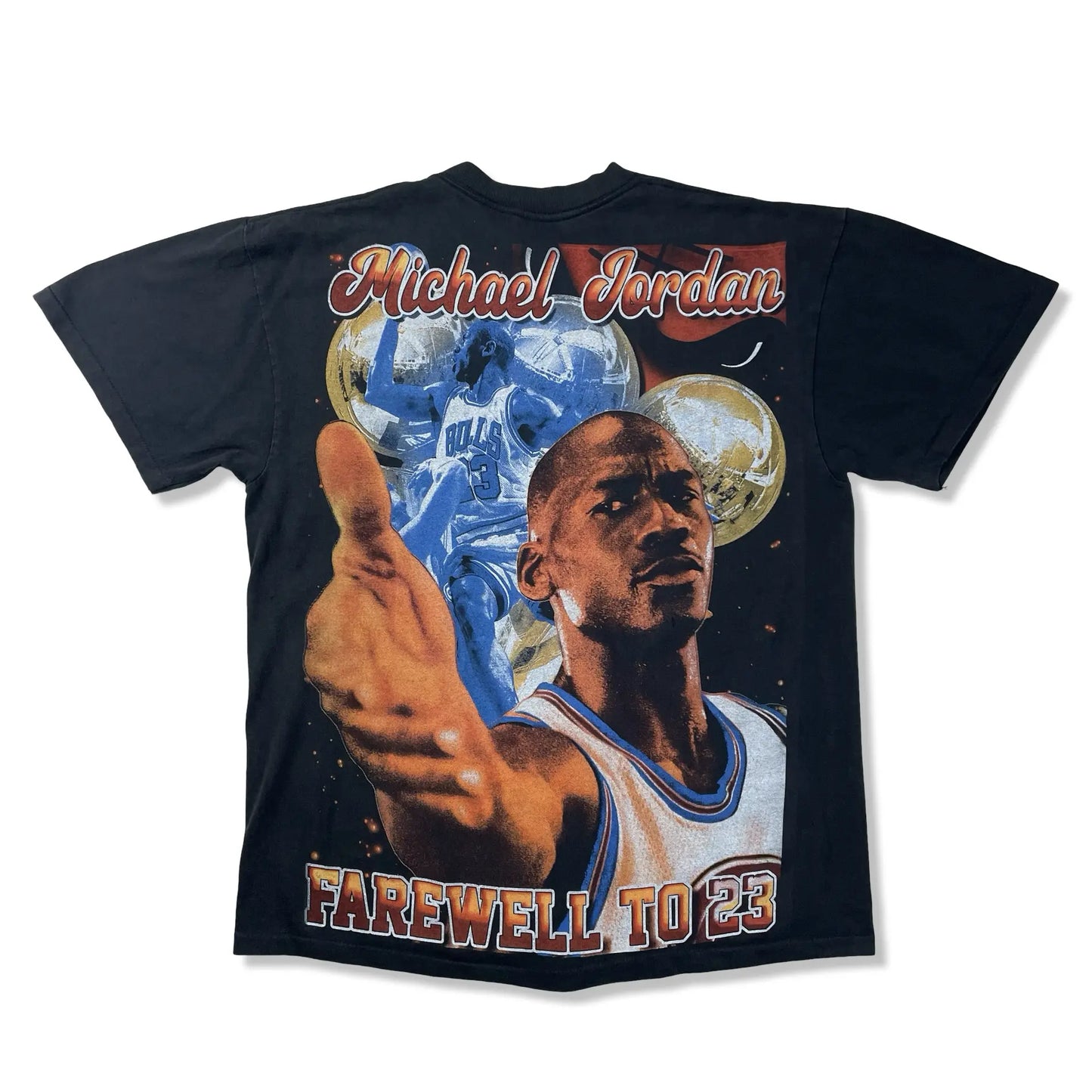 PRINTED T-SHIRT NBA MICHEAL JORDAN - L BELYBENT