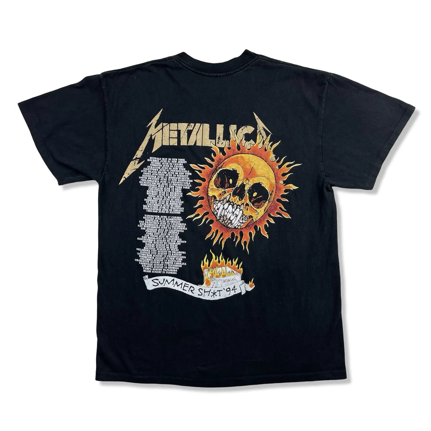 PRINTED T-SHIRT METALICA -L BELYBENT