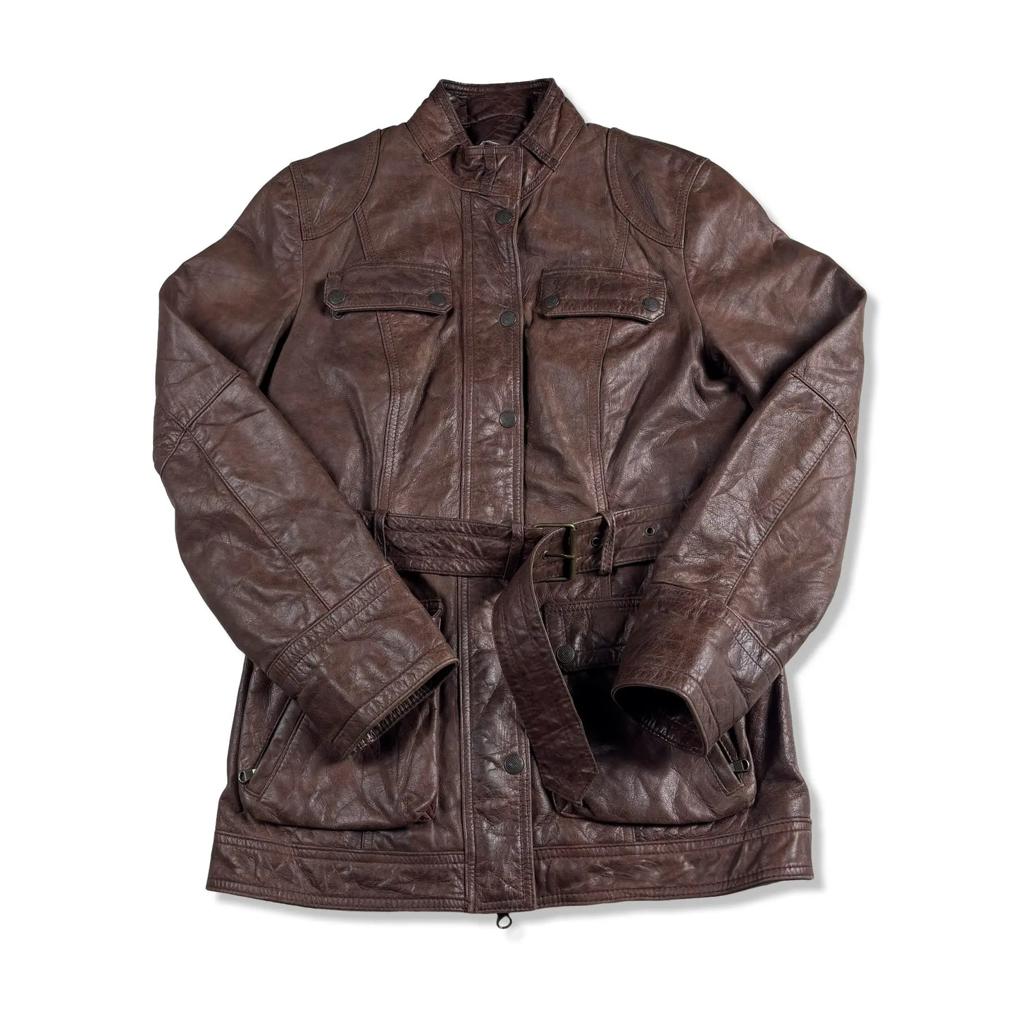 VESTE EN CUIR - M BELYBENT