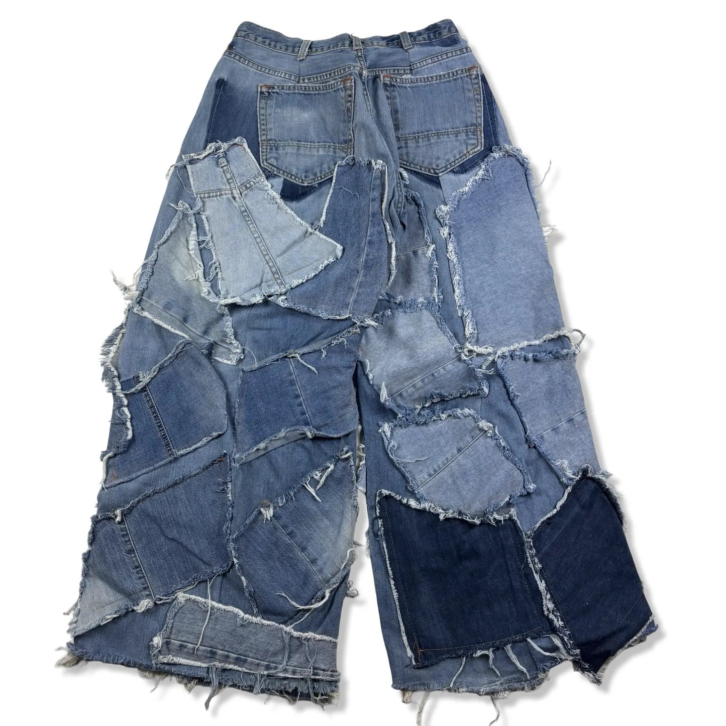 BAGGY PATCHWORK - W32 BELYBENT