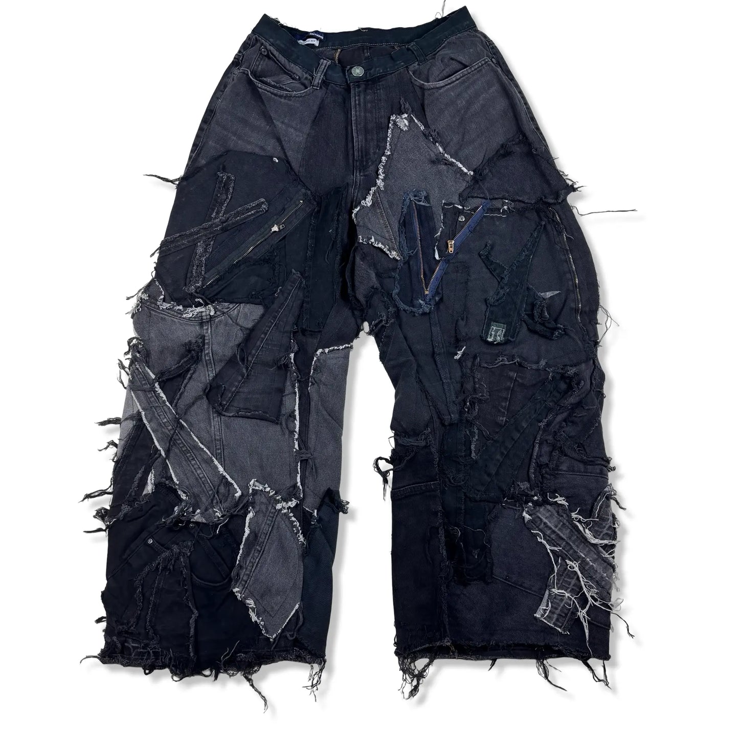 BAGGY PATCHWORK - W28 BELYBENT