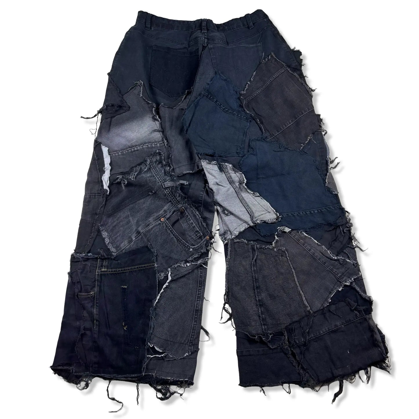 BAGGY PATCHWORK - W32 BELYBENT