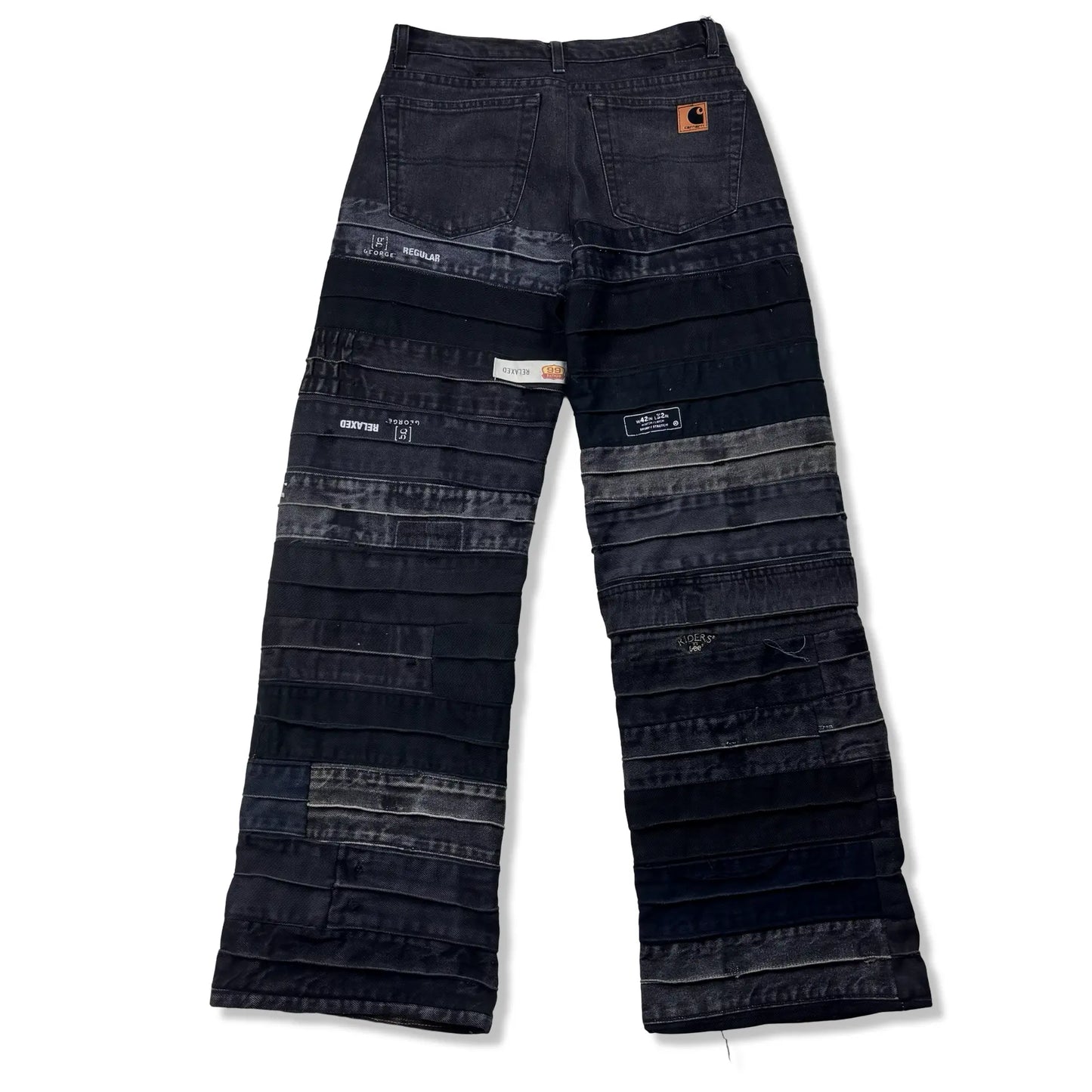 BAGGY PATCHWORK - W28 BELYBENT