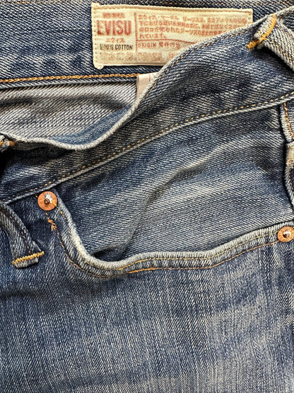 JEAN EVISU SEAGULL - W33 X L30 - BELYBENT