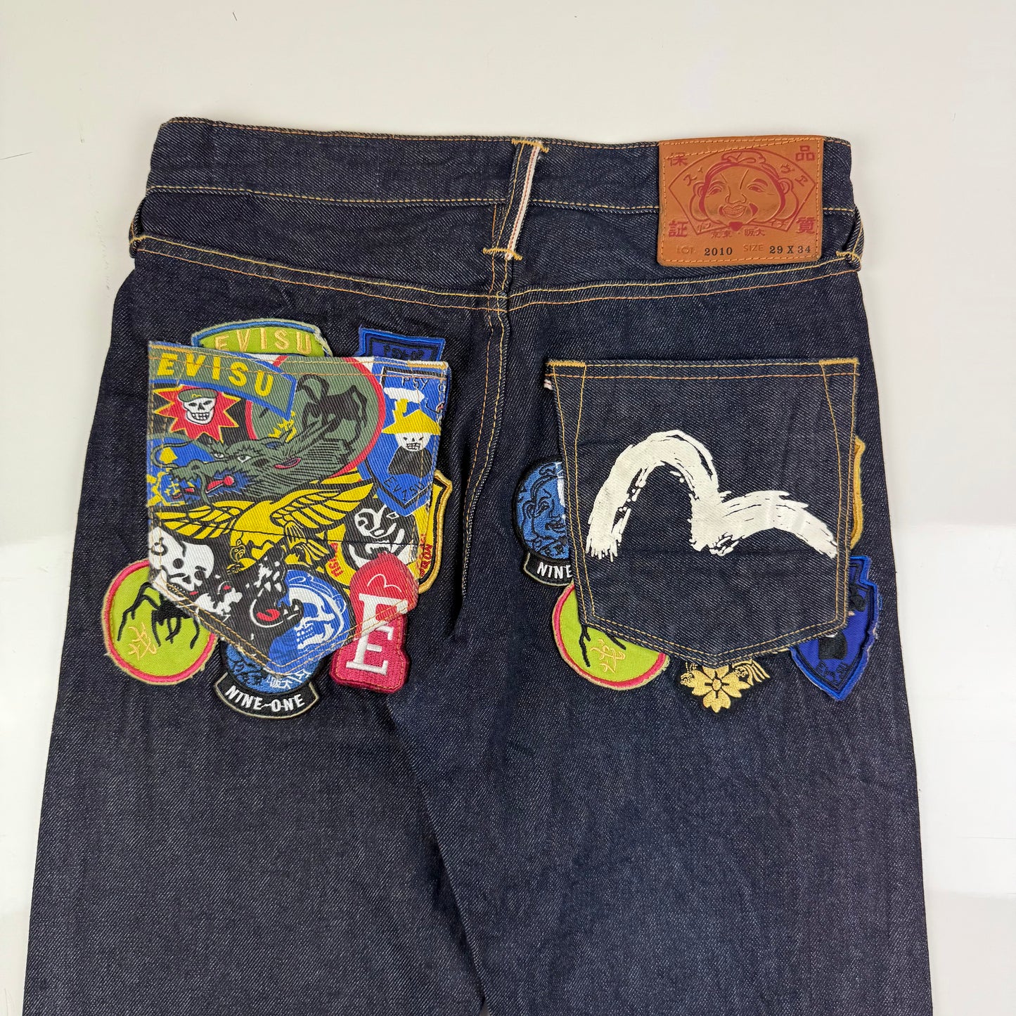 JEAN EVISU SEAGULL - W29XL34